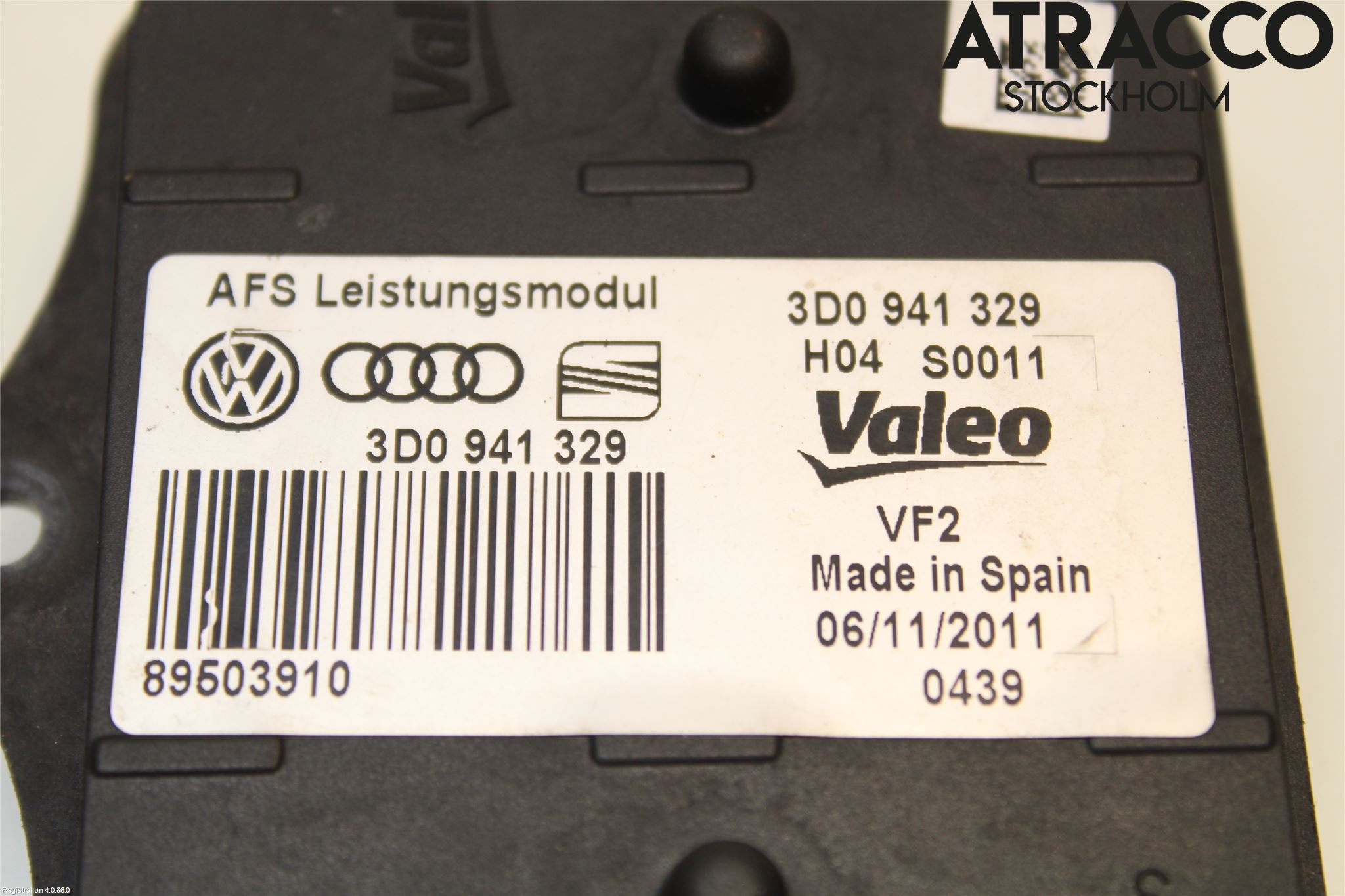 Volkswagen VW PASSAT 11-14 Styrenhet Strålkastare