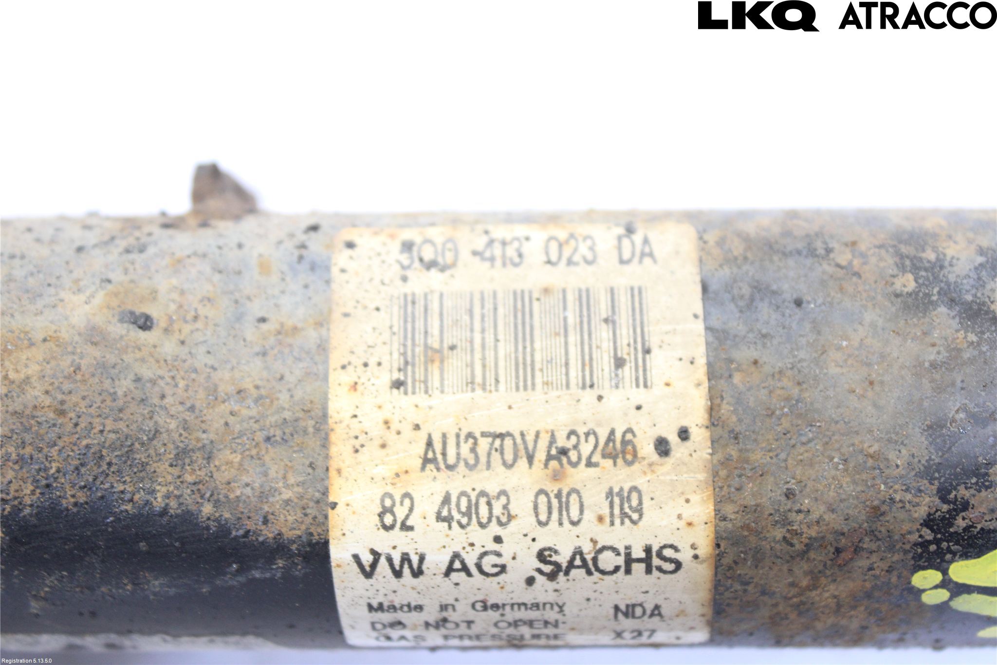 Audi A3/S3 8V 13-20 Fjäderben Fram Vänster