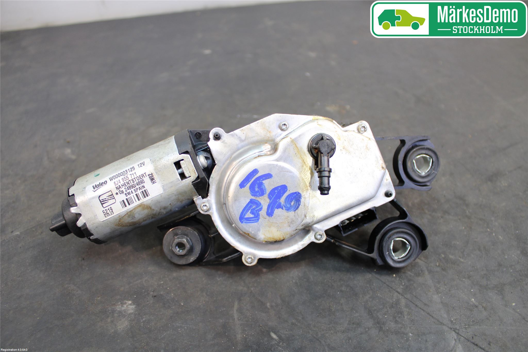 Seat IBIZA IV 08-16 Torkarmotor Baklucka