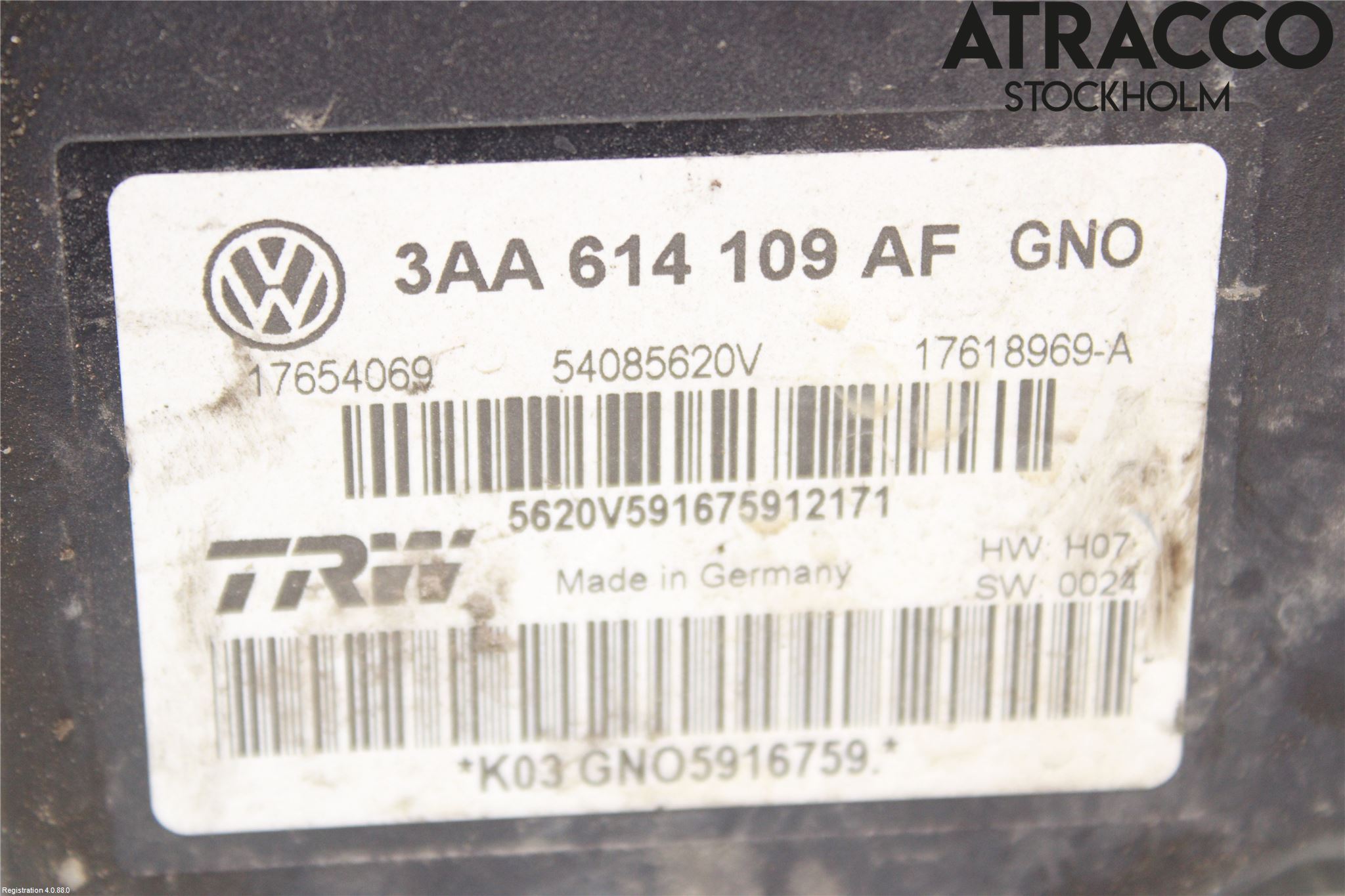 Volkswagen VW PASSAT 11-14 Abs Hydraulaggregat
