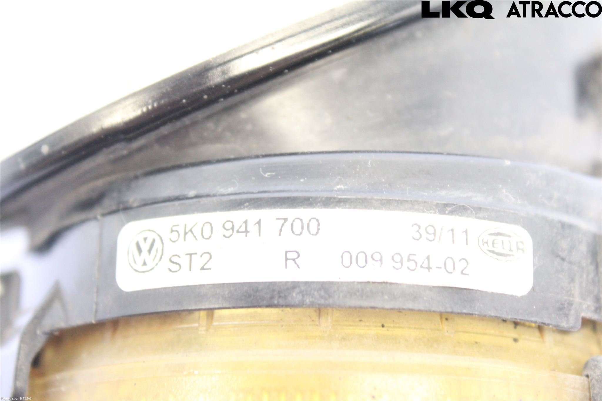 Volkswagen VW GOLF VI 09-13 Dimljus-Varselljus Fram