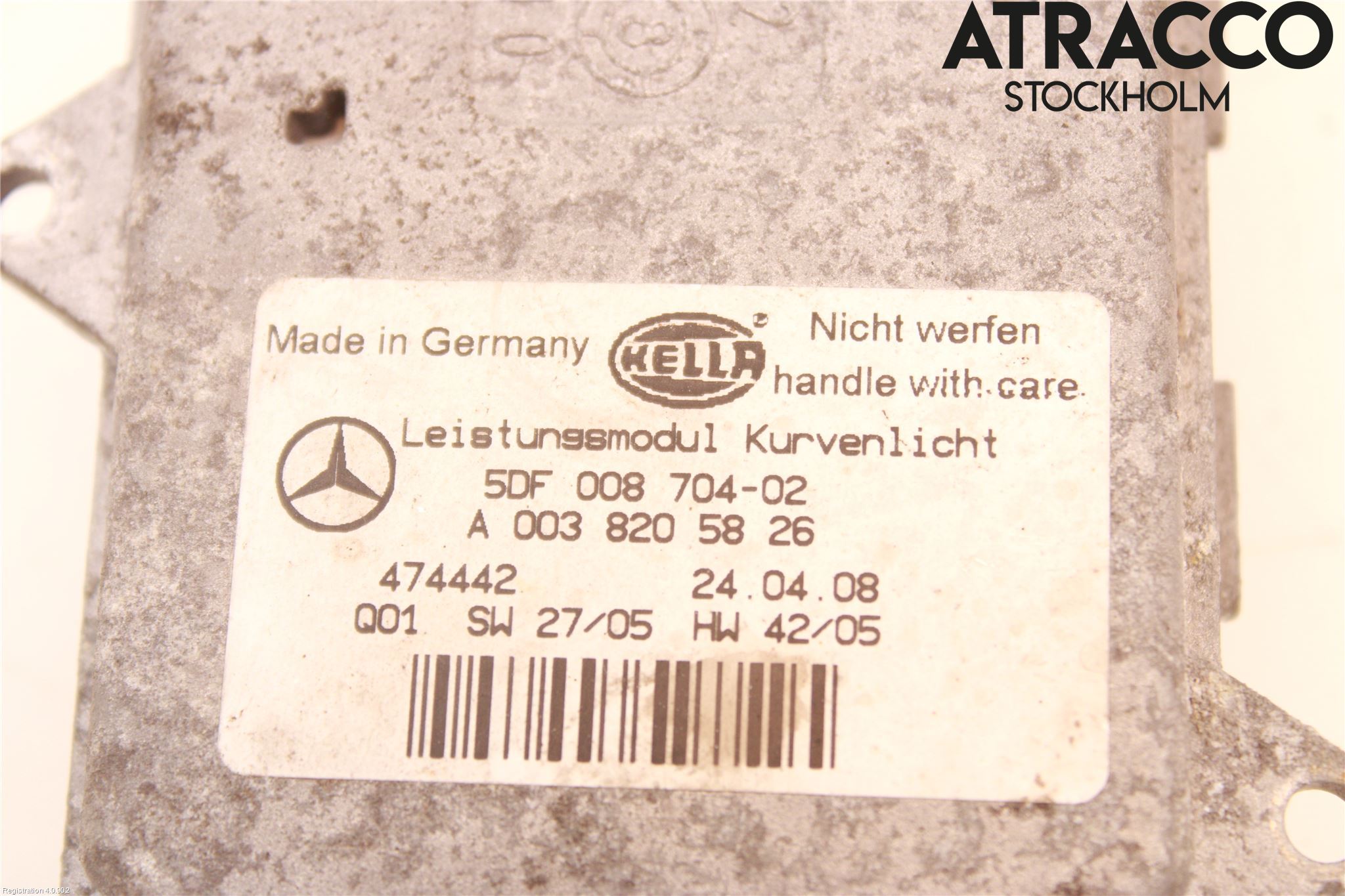 Mercedes-Benz MB CLS (C219) 03-11 Styrenhet Strålkastare