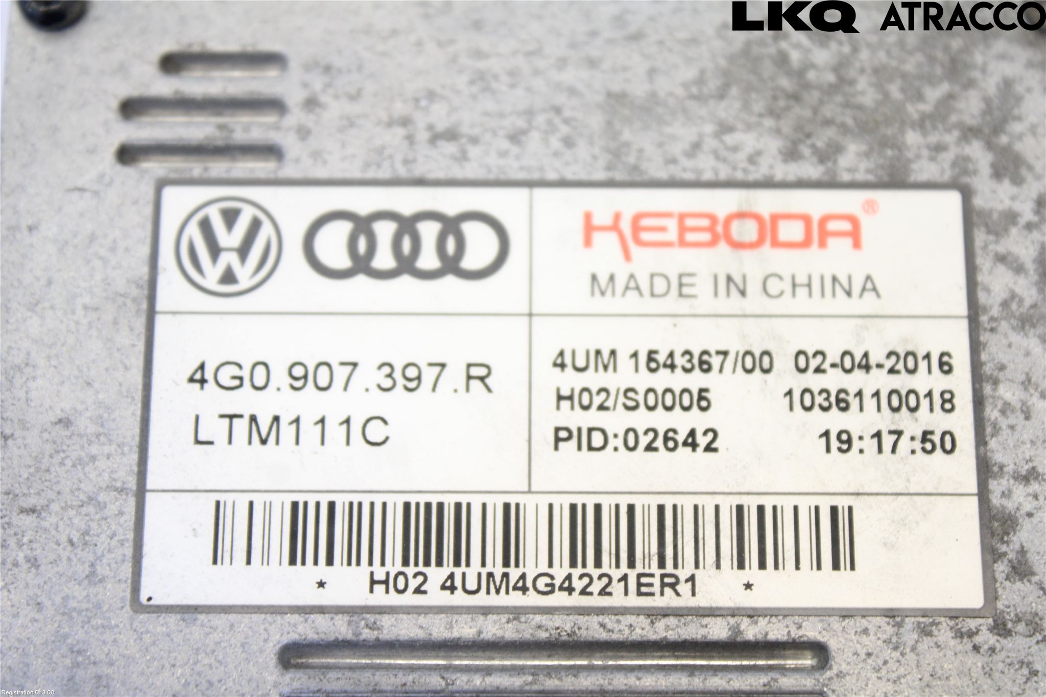 Audi A3/S3 8V 13-20 Styrenhet Strålkastare