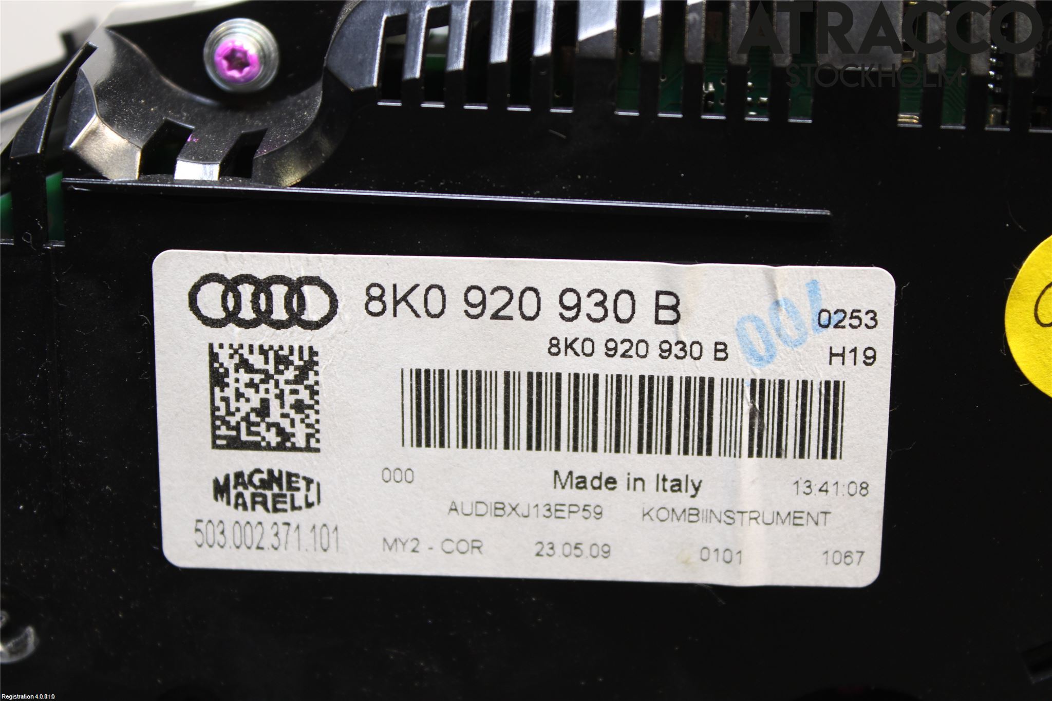 Audi A4/S4 08-11 Instrument Komb