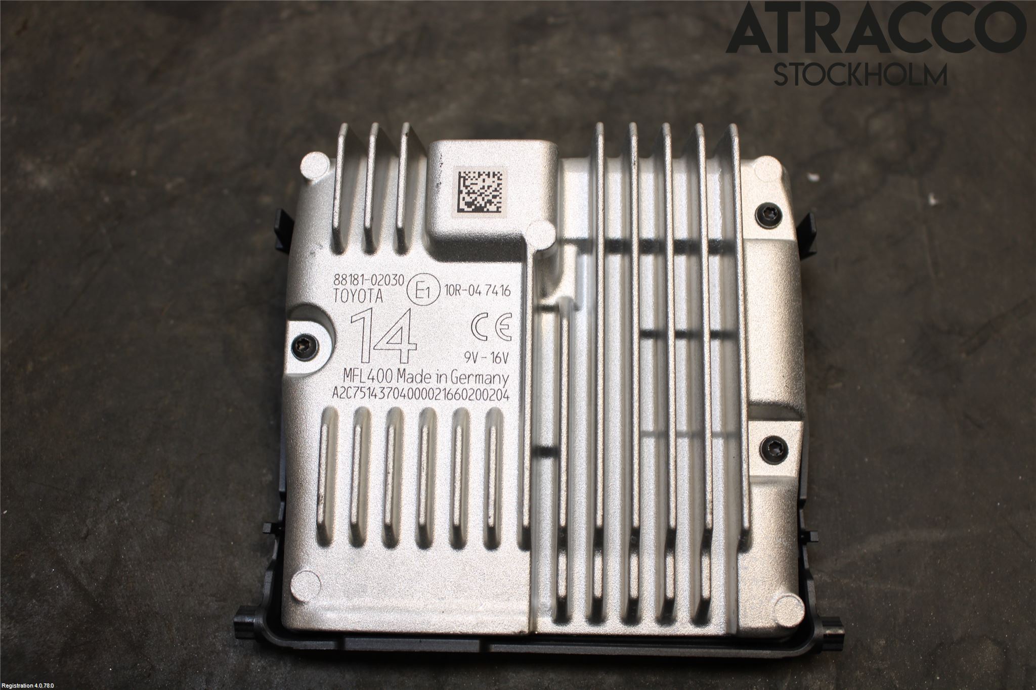 Toyota AURIS 13-19 Sensor Aktivt Kollisionsskydd