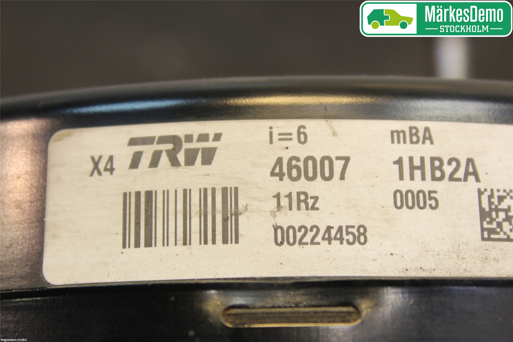 Nissan MICRA 11-16 Bromsservo