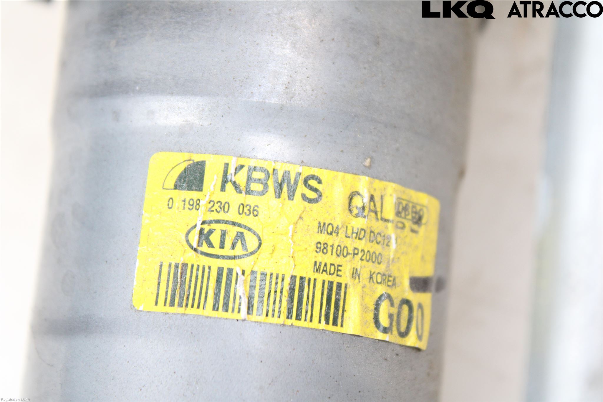 Kia SORENTO 21- Torkarmotor Vindruta