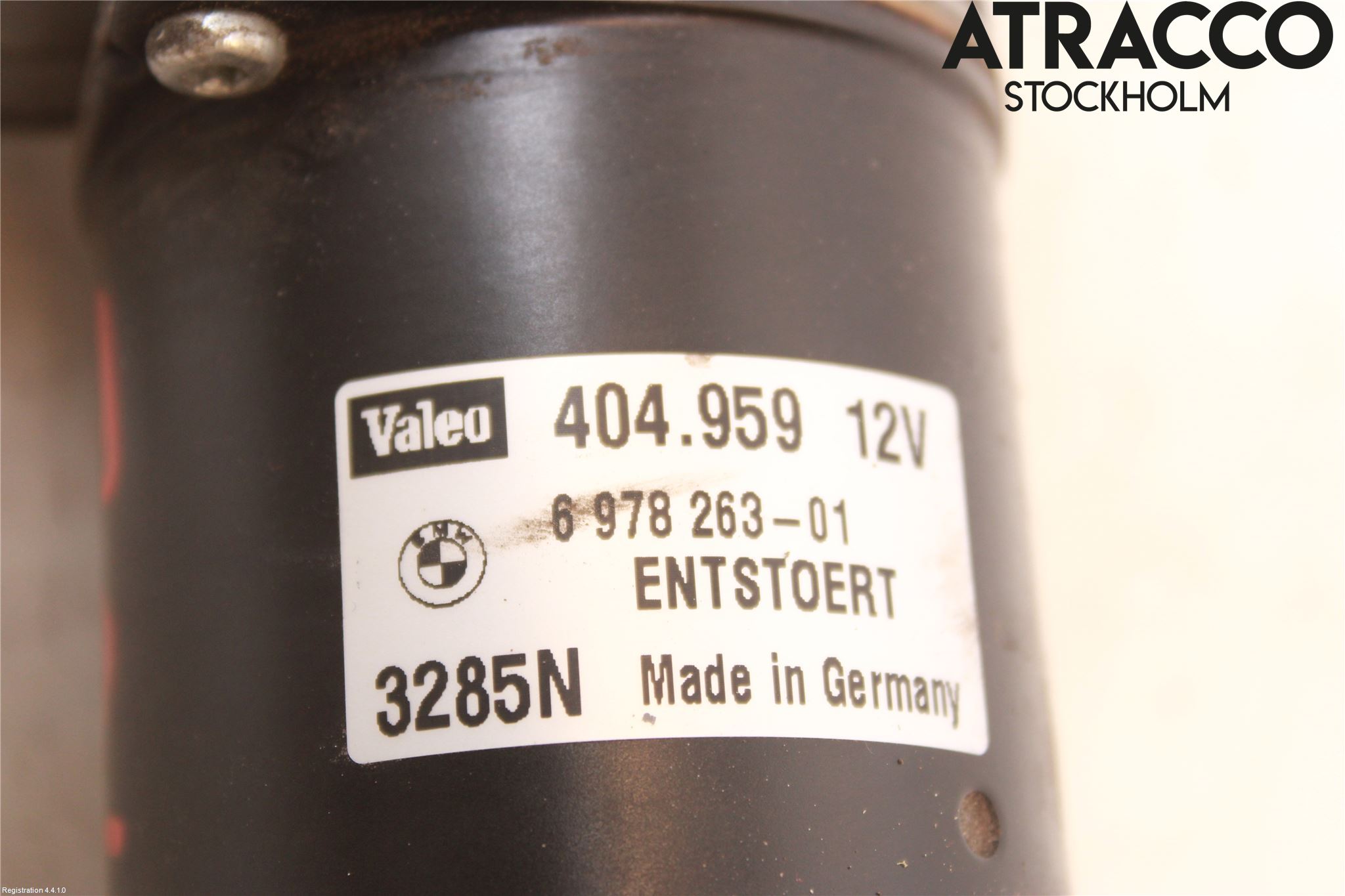 BMW 3 E90/91 SED/TOU 05-12 Torkarmotor Vindruta