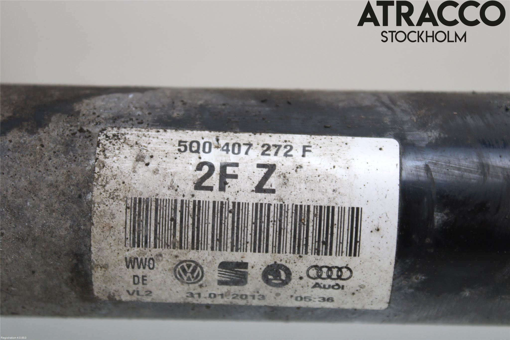 Volkswagen VW GOLF / E-GOLF VII 13-20 Drivaxel Fram Höger