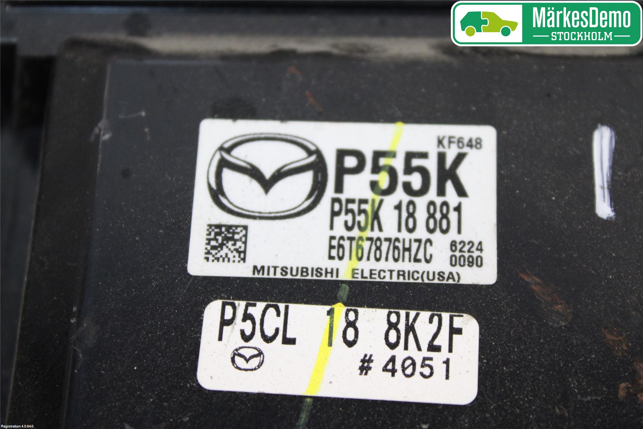 Mazda 2 (DJ) 15-22 Styrenhet Insprut Bensin