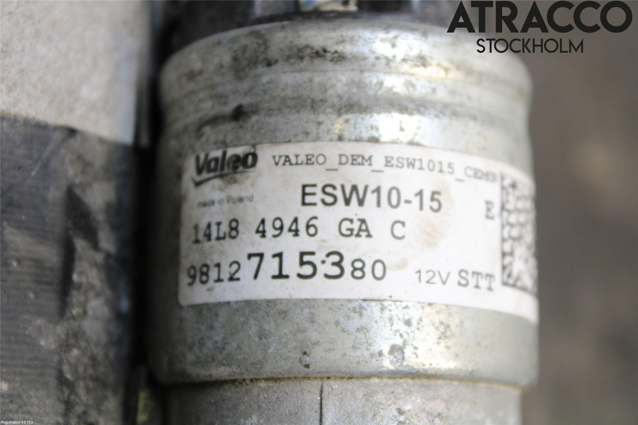 Citroen COTROEN C3 17-24 Startmotor