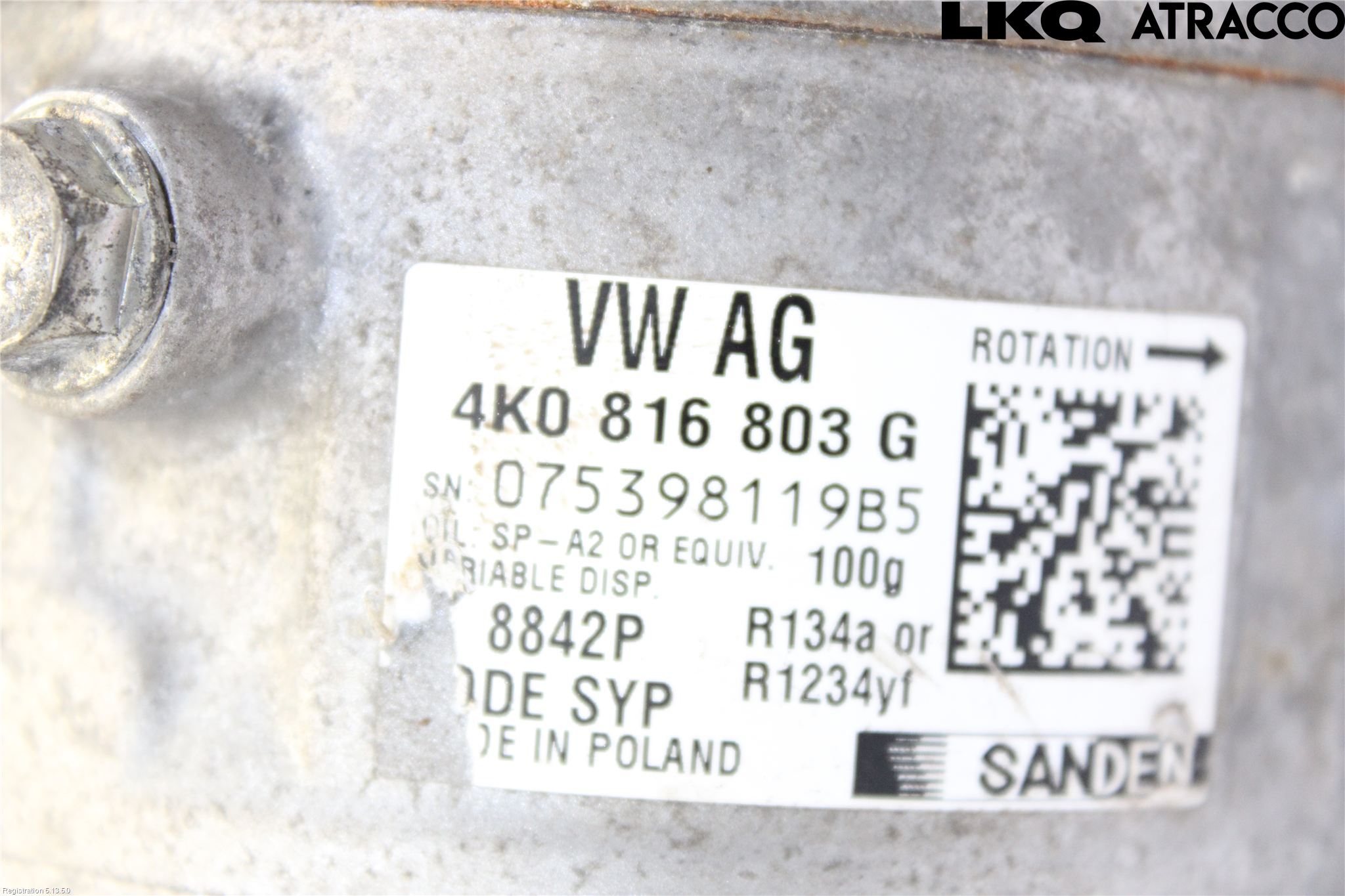 Audi A6 F2/C8 19- Ac Kompressor