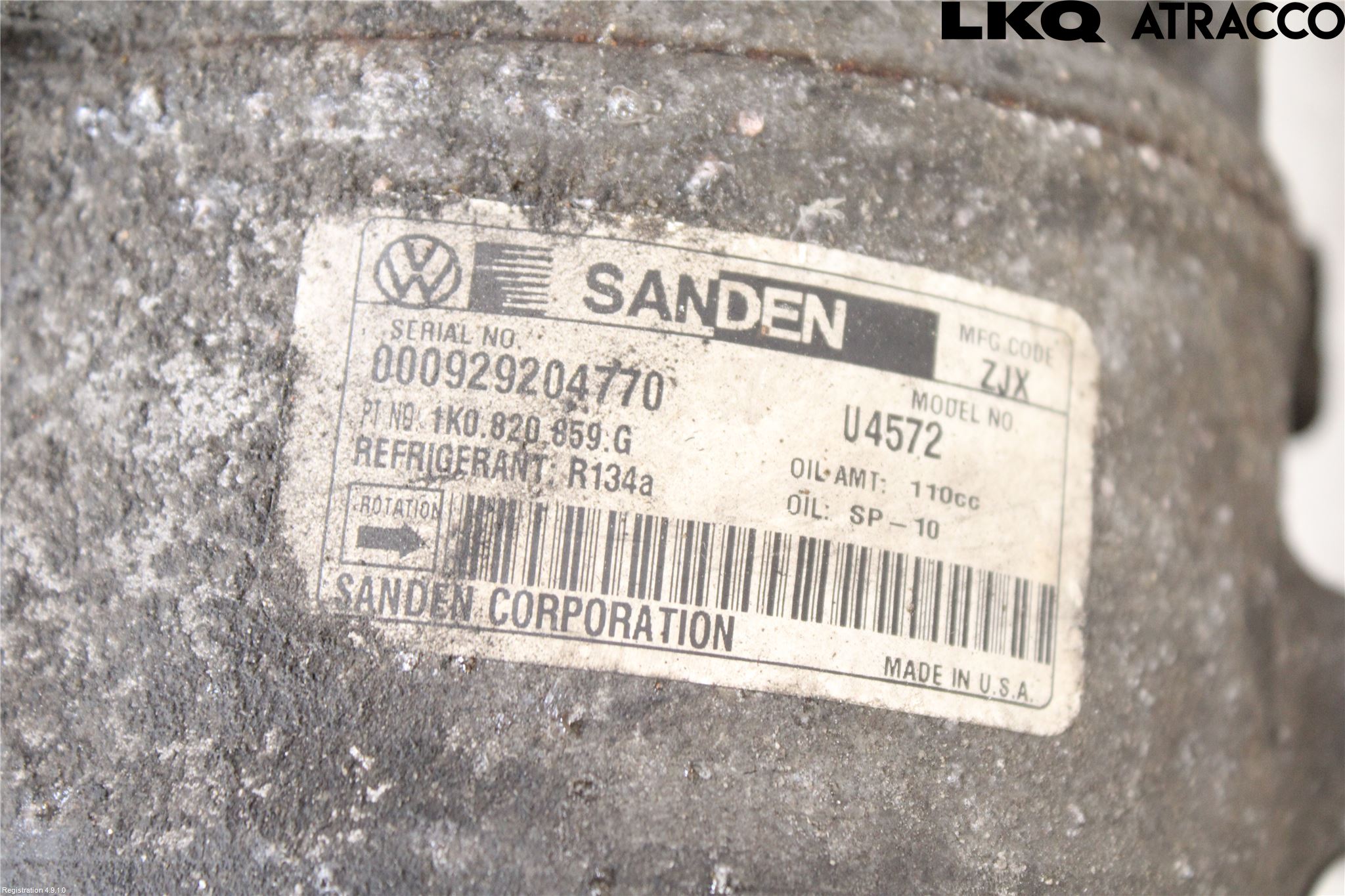 Volkswagen VW GOLF V 04-09 Ac Kompressor