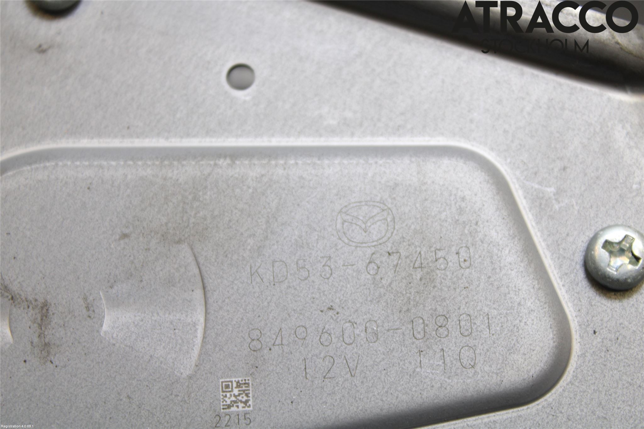 Mazda CX-5 12-17 Torkarmotor Baklucka