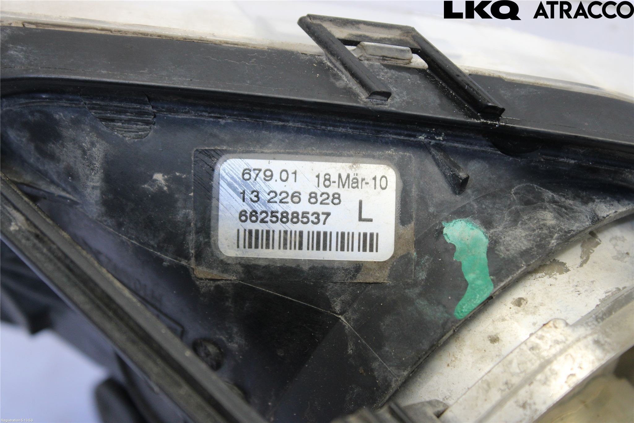 Opel INSIGNIA 09-16 Dimljus-Varselljus Fram