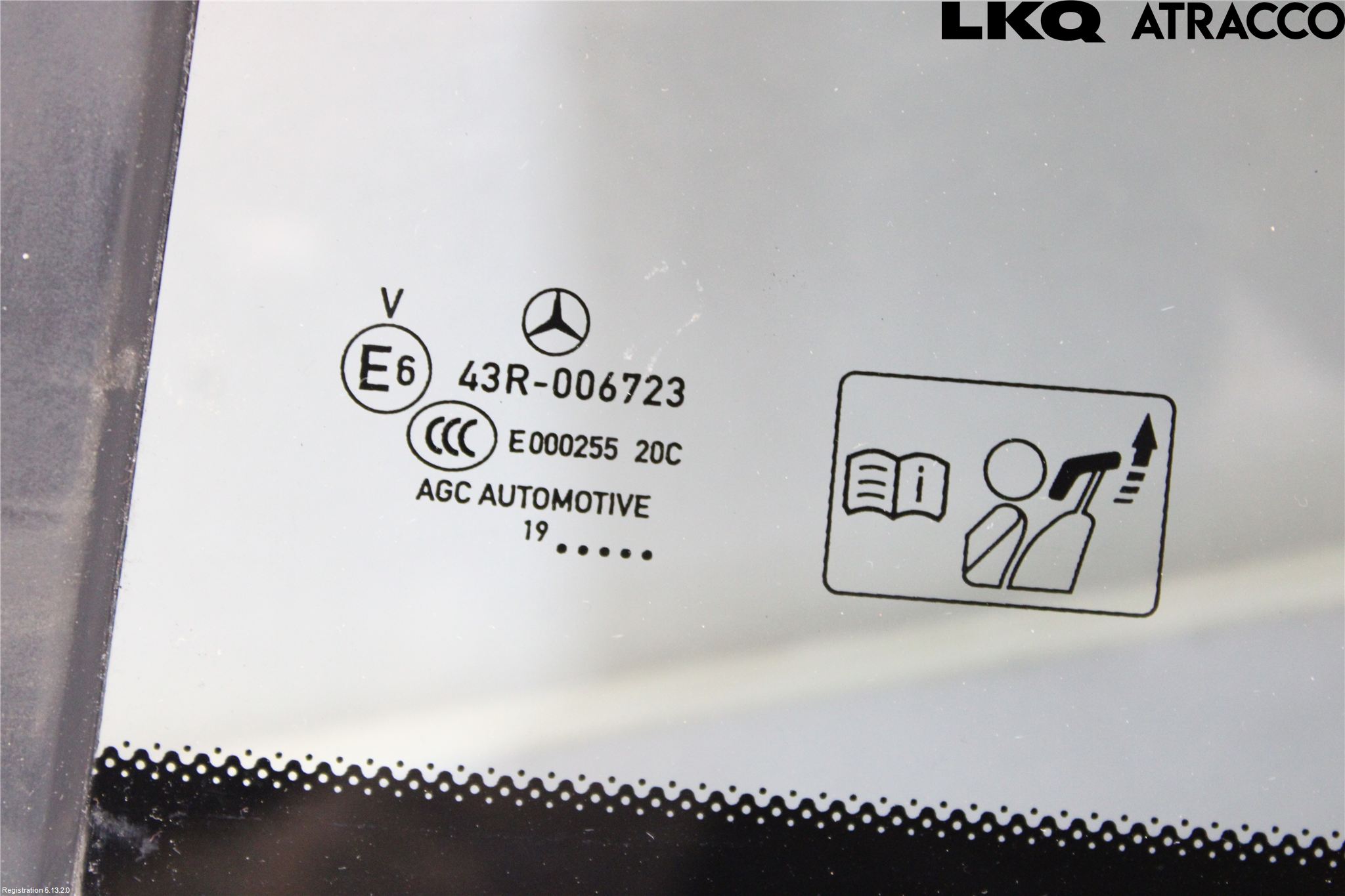 Mercedes-Benz MB A-KLASS (W177) 18- Dörruta Bak Lilla Vä