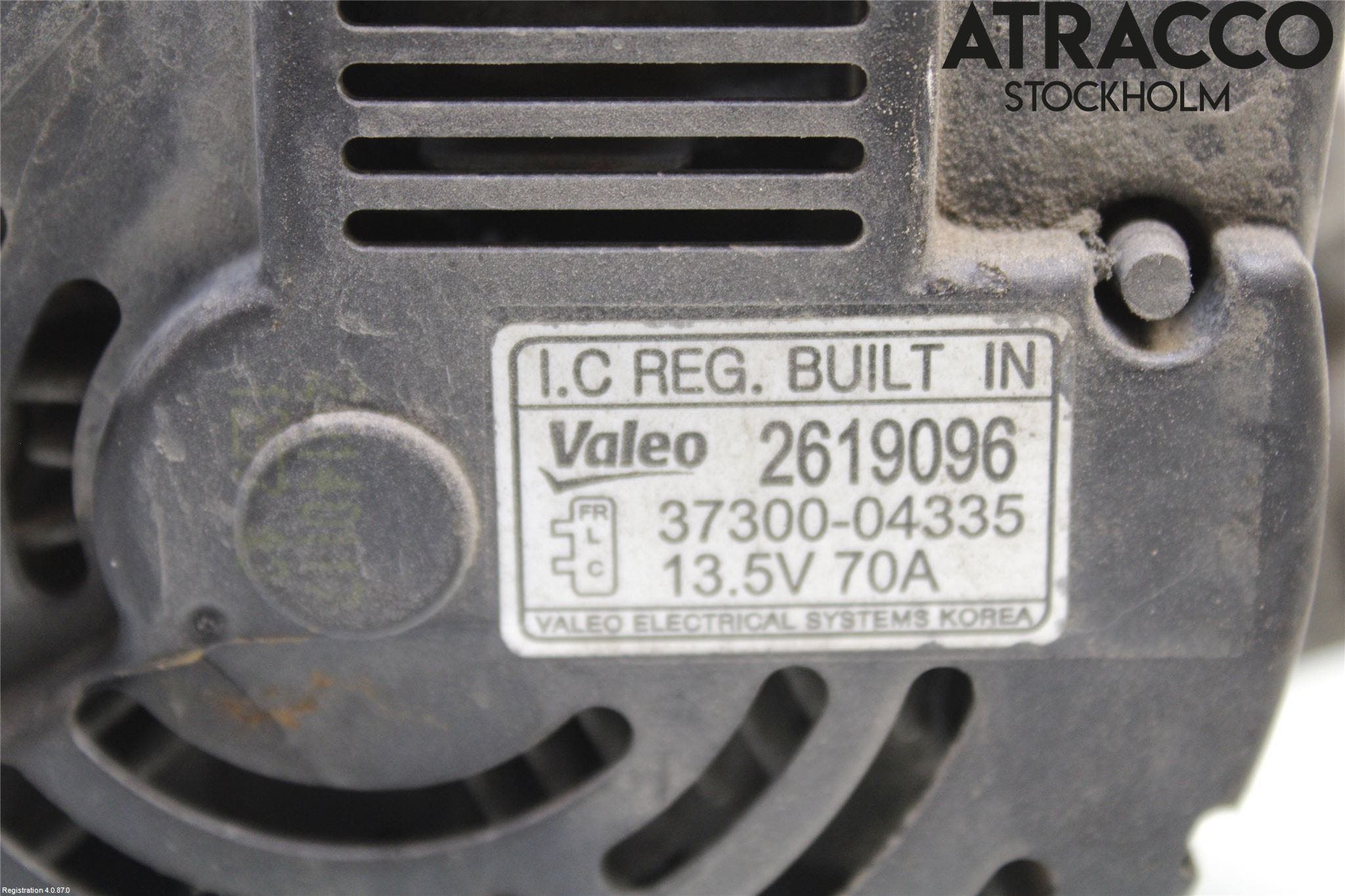 Kia PICANTO 12-17 Generator