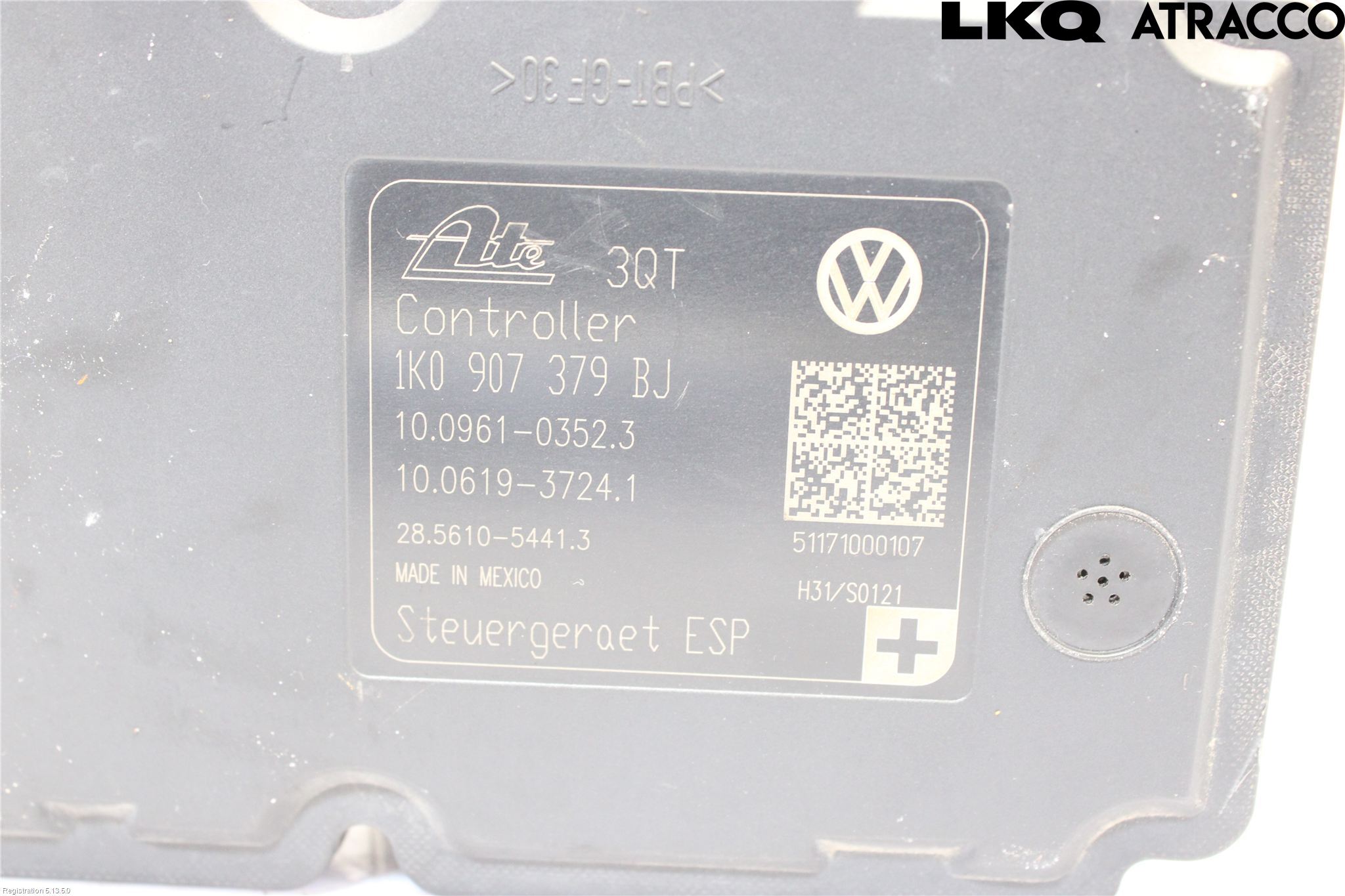 Volkswagen VW GOLF VI 09-13 Abs Hydraulaggregat