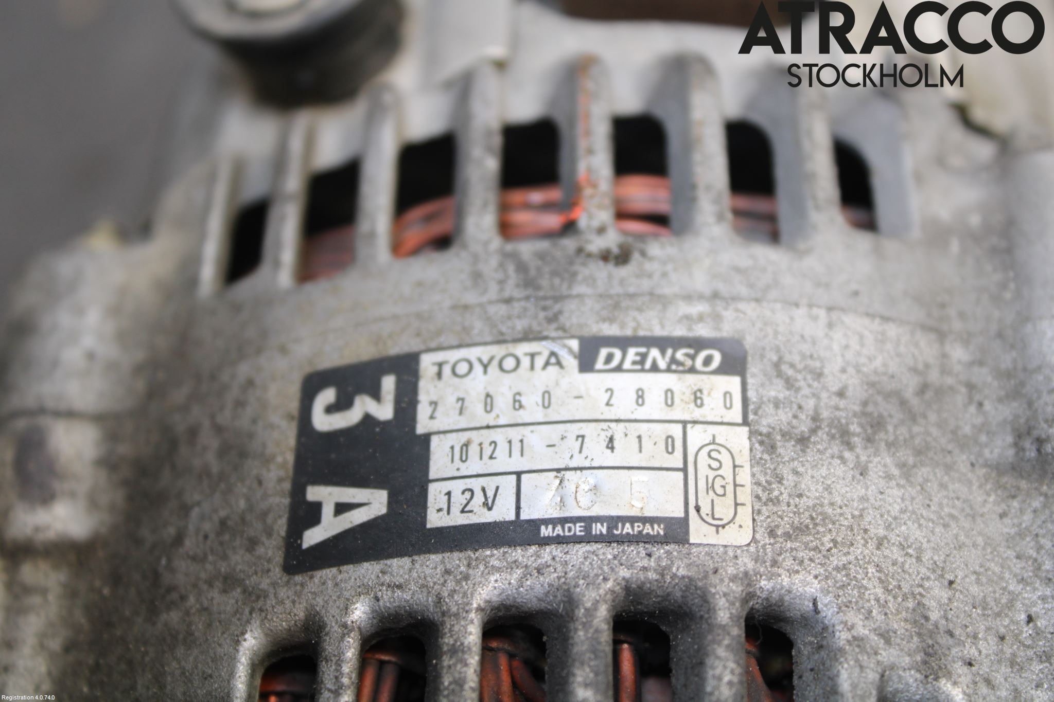 Toyota AVENSIS 98-02 Generator
