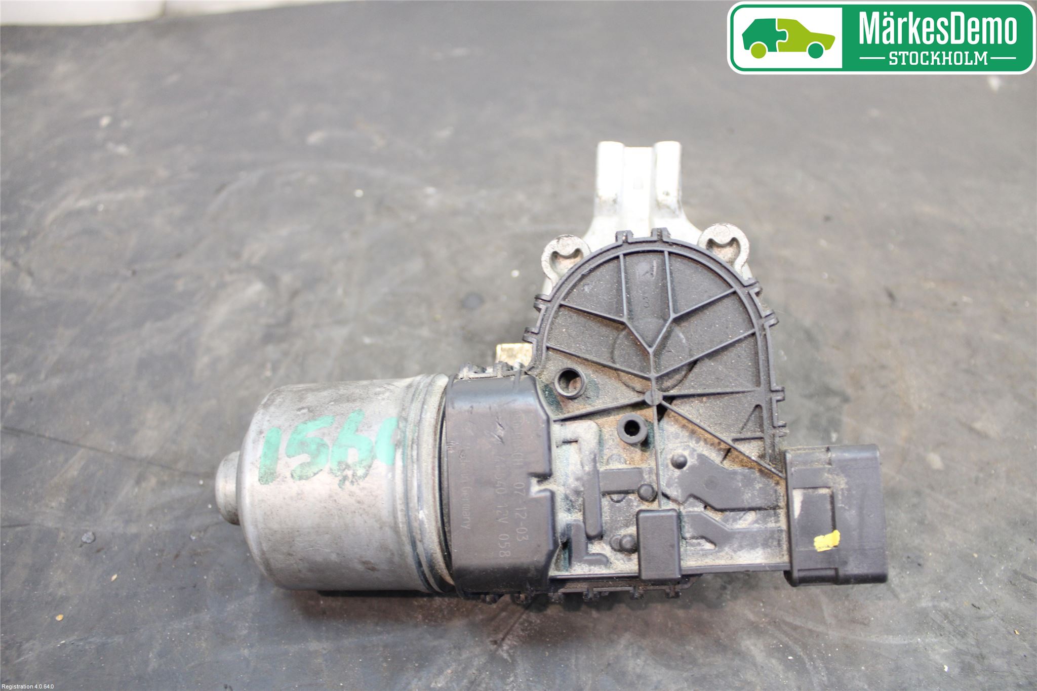 Peugeot 207 Torkarmotor Vindruta