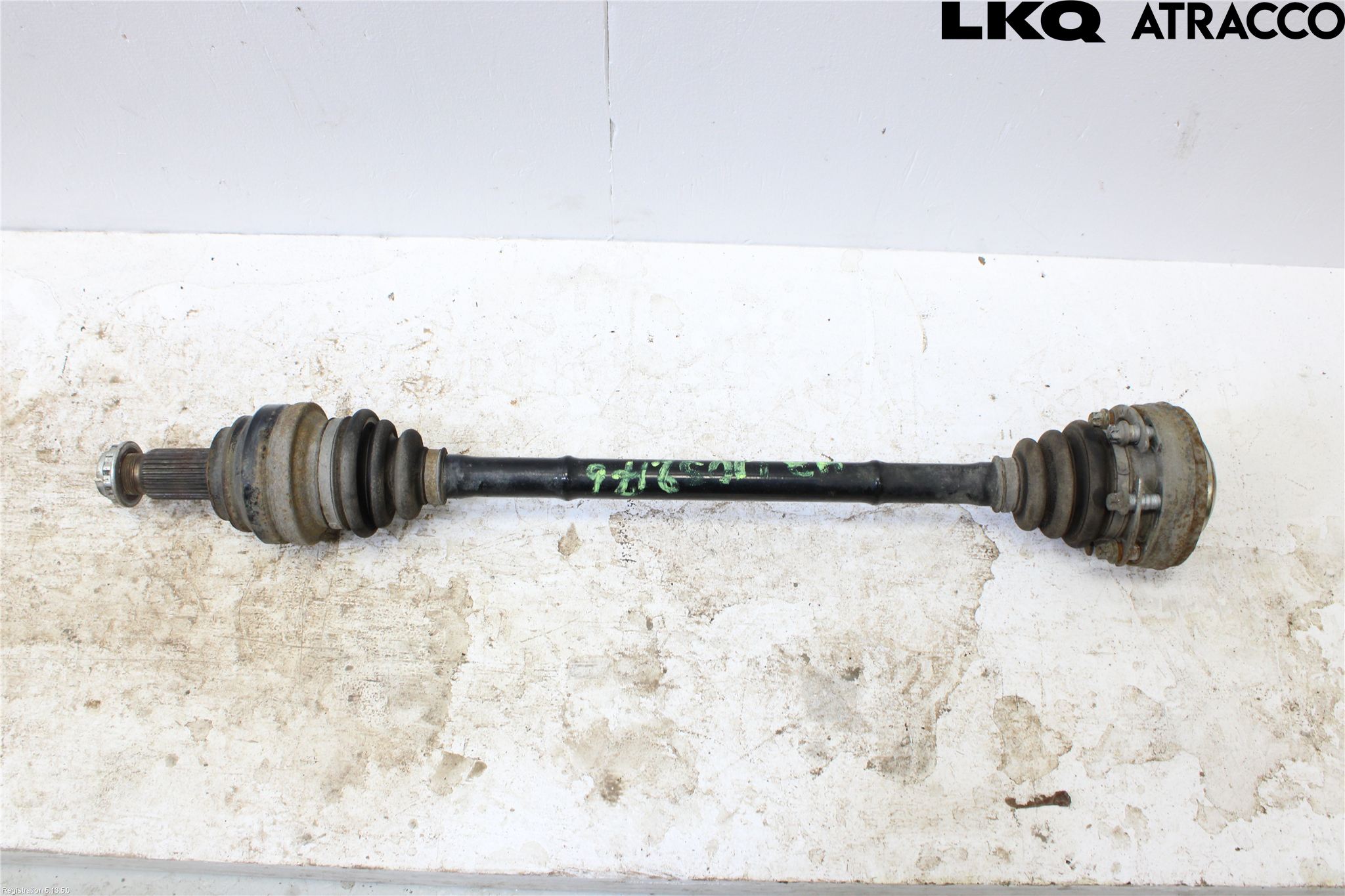 BMW X1 E84 10-15 Drivaxel Bak Höger