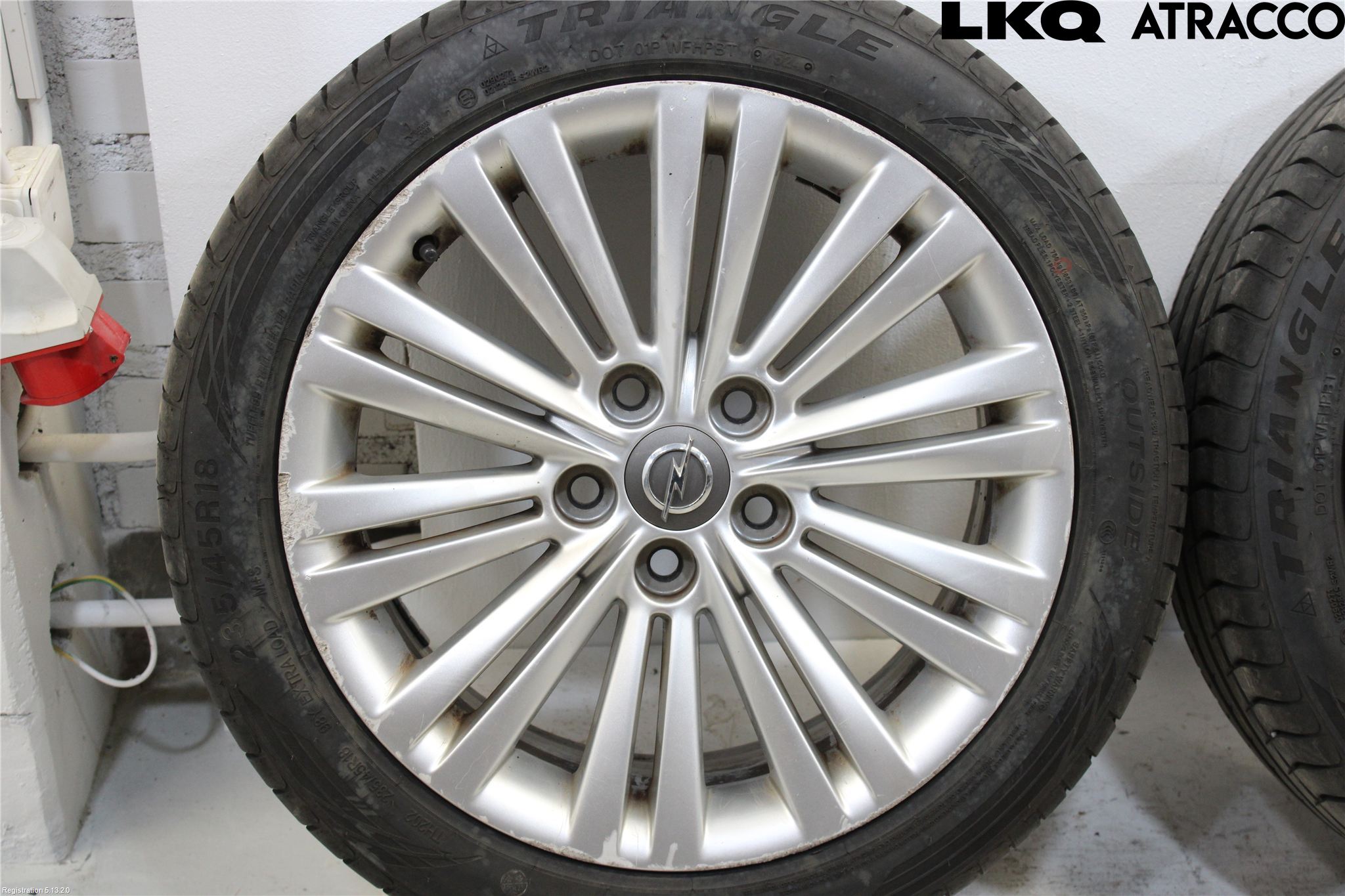 Opel INSIGNIA 09-16 Fälgsats Aluminium