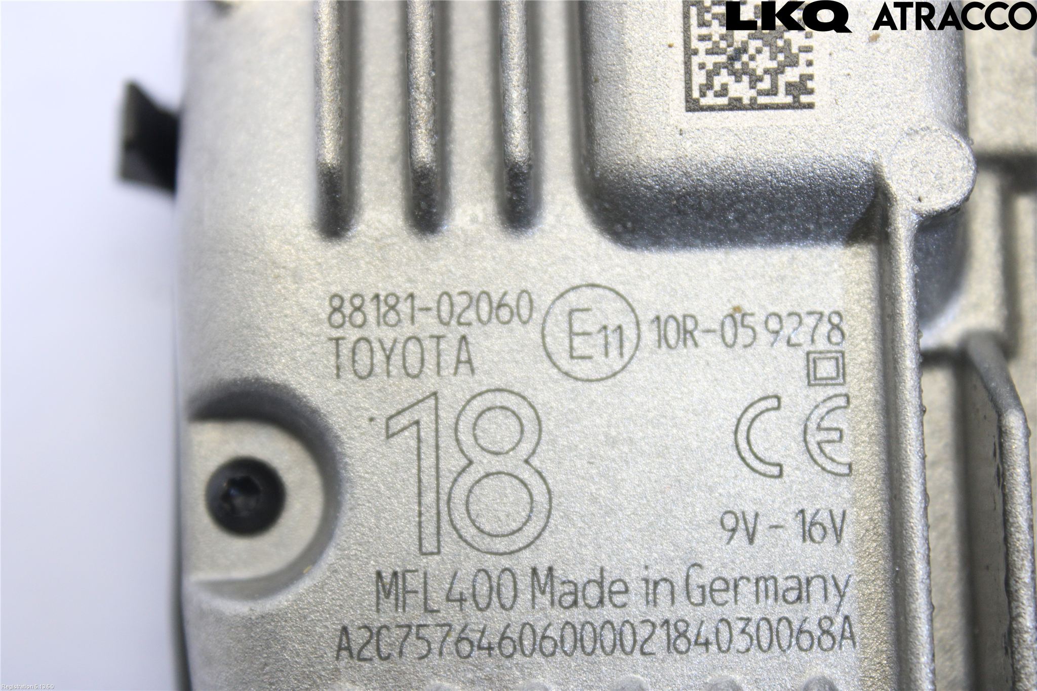 Toyota AURIS 13-19 Sensor Aktivt Kollisionsskydd