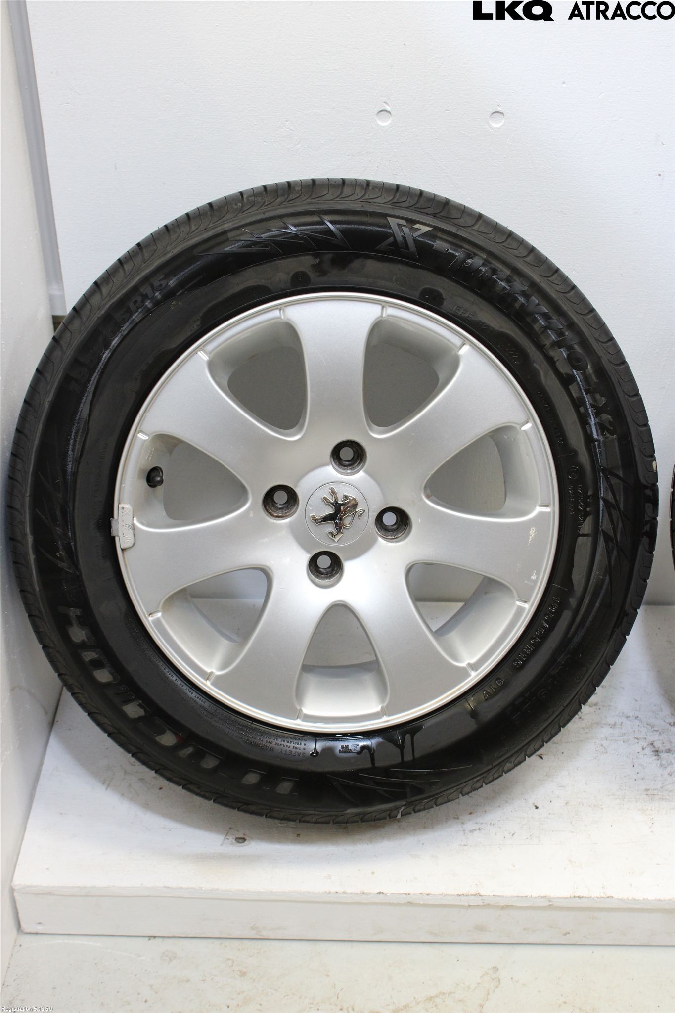 Peugeot 307     05-08 Sommardäck Alumfälg 4St