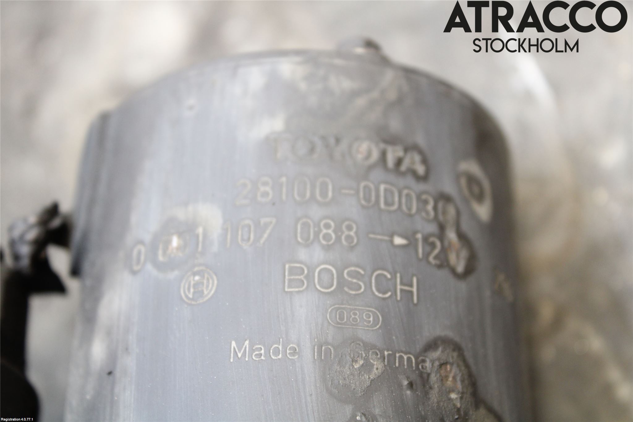 Toyota AVENSIS 98-02 Startmotor