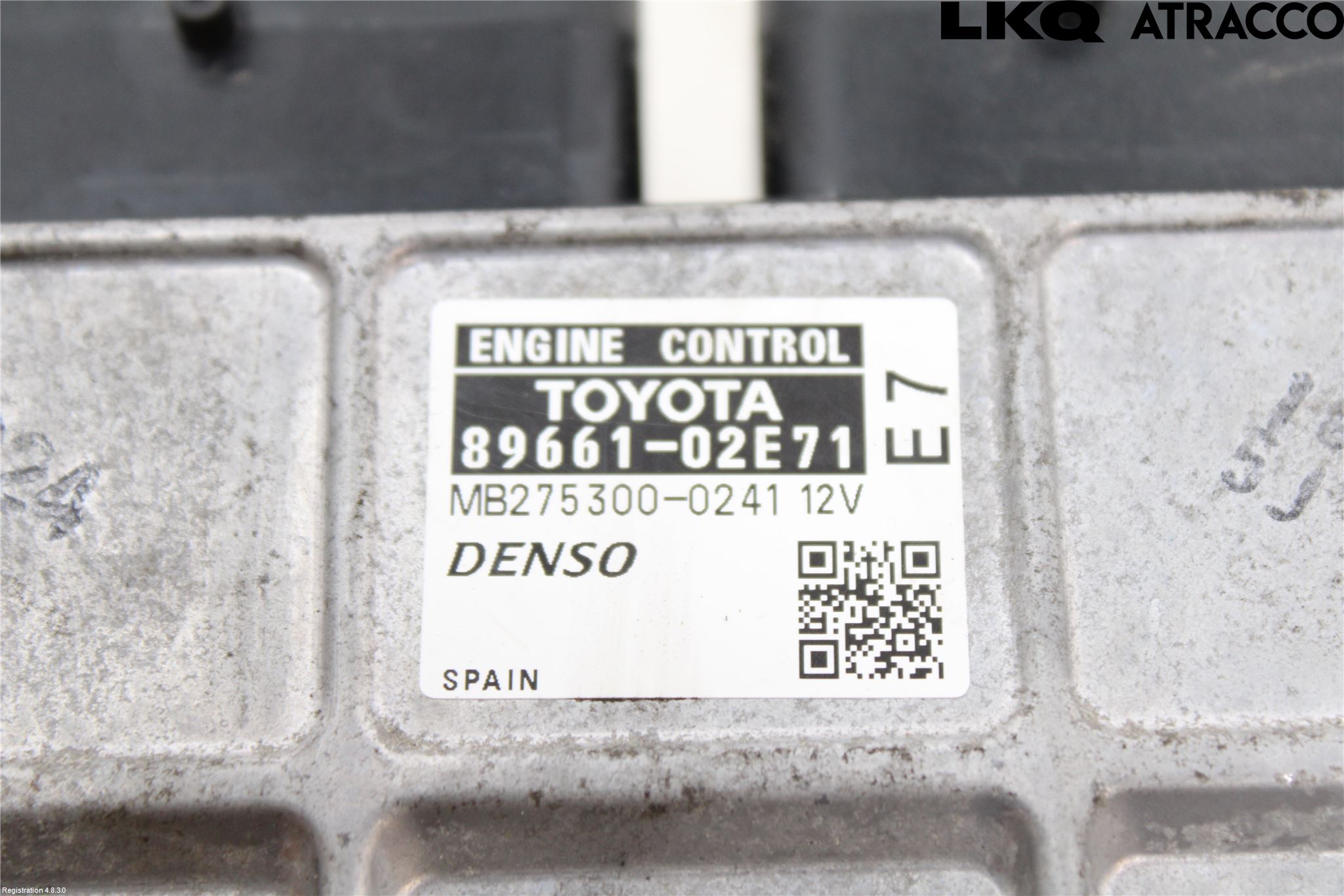 Toyota AURIS 07-09 Styrenhet Insprut Bensin