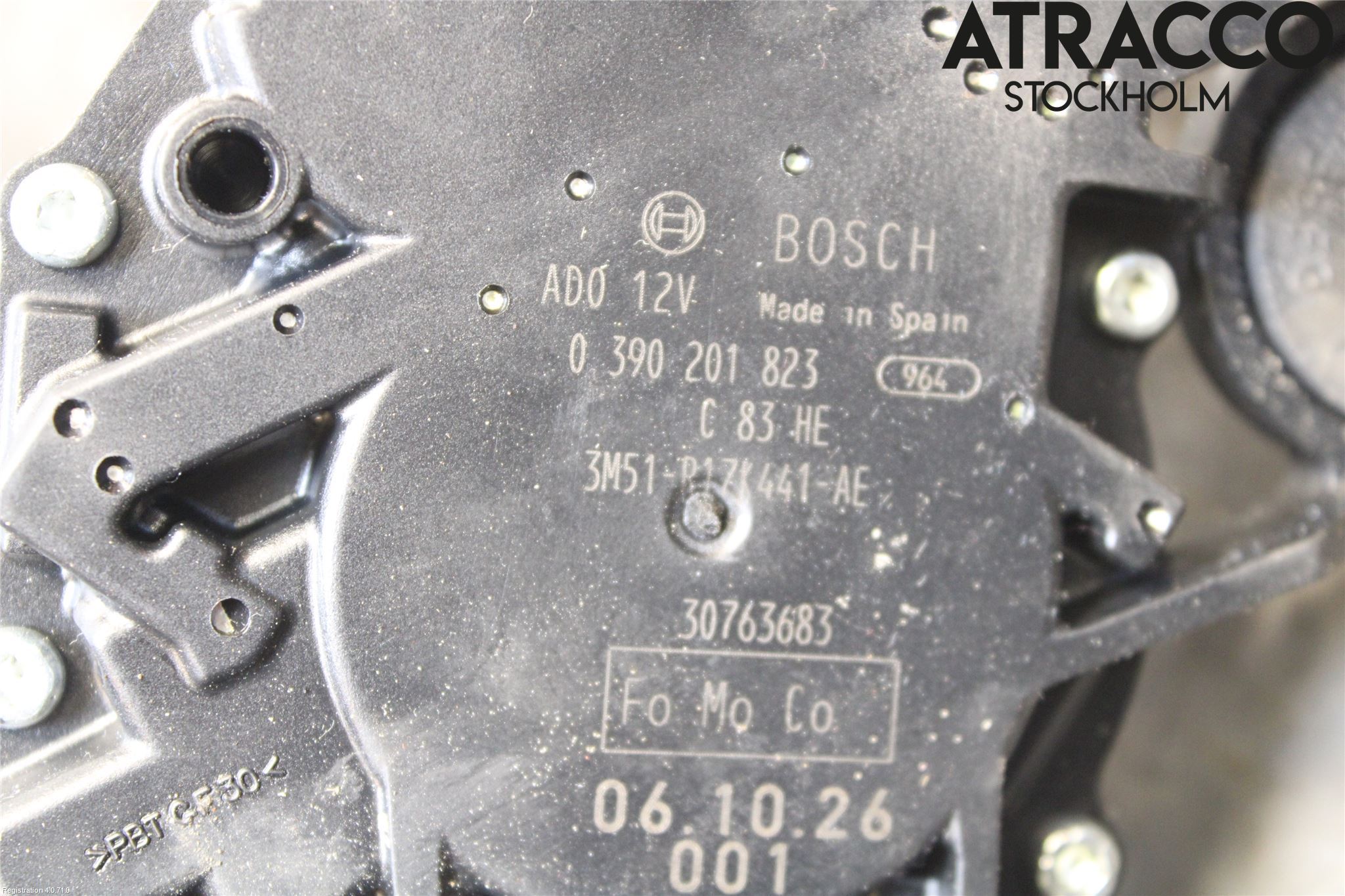 Volvo V50 04-07 Torkarmotor Baklucka