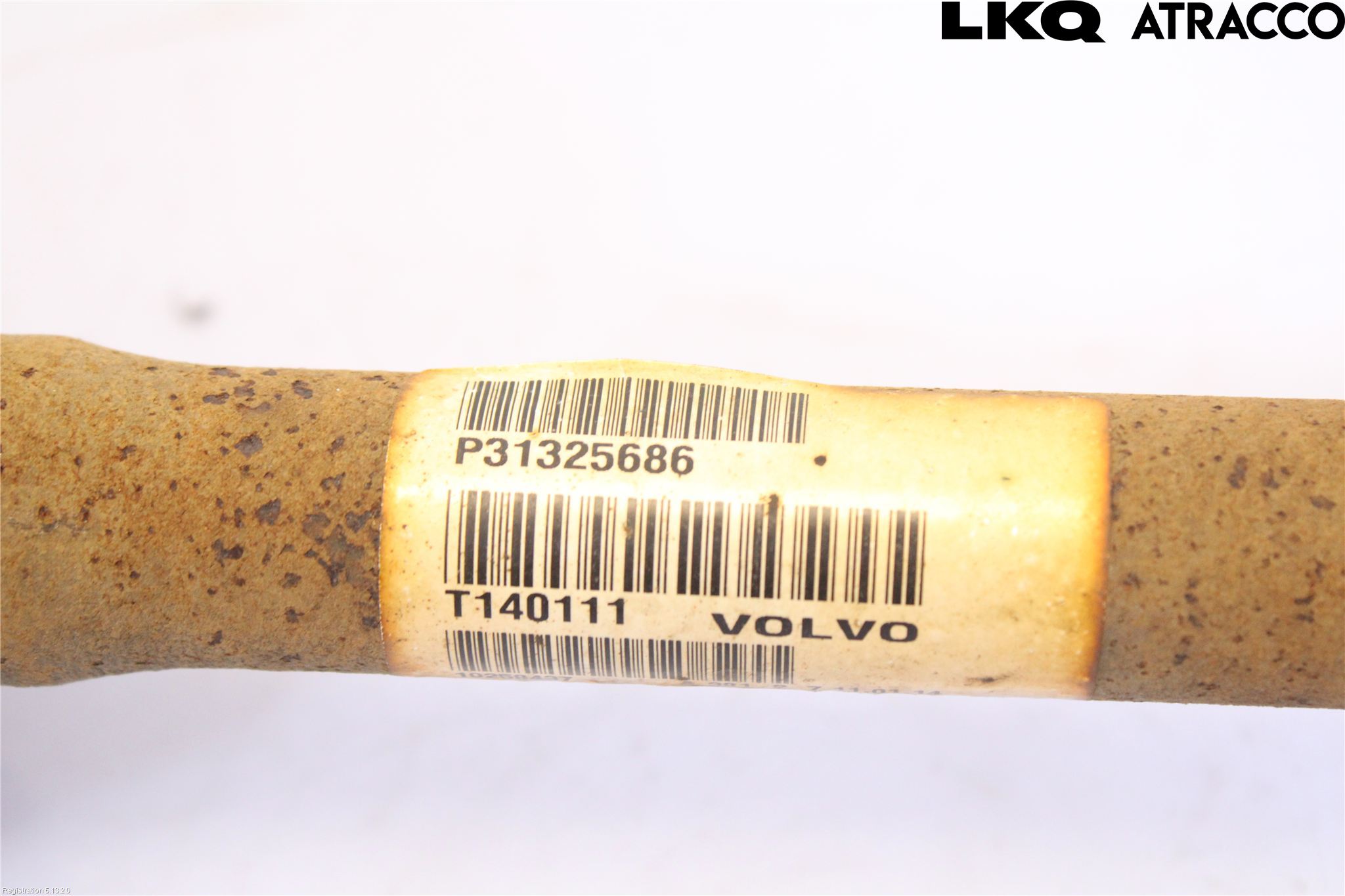 Volvo S80 14-16 Drivaxel Fram Vänster