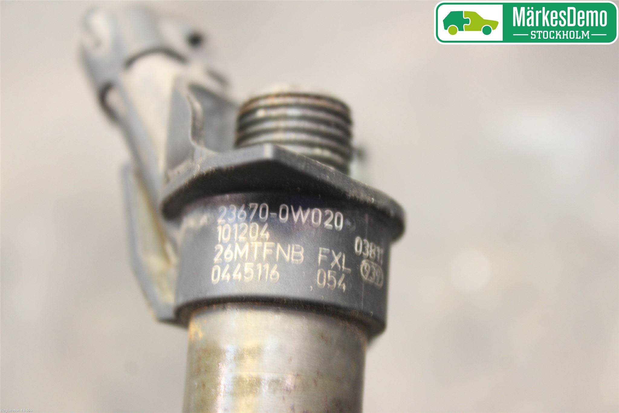 Toyota AURIS 10-12 Injspridare