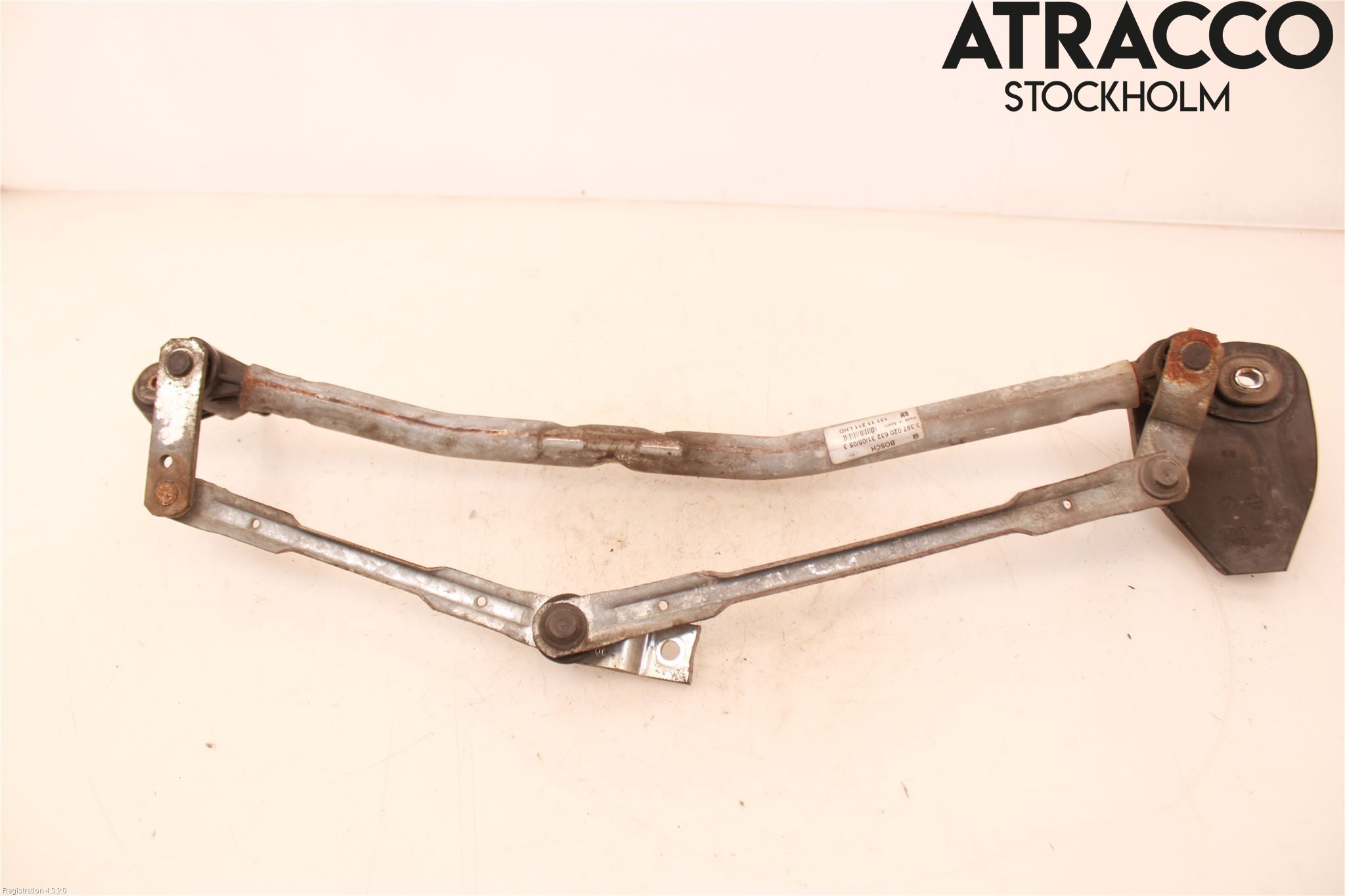 Opel ASTRA H 04-12 Torkarmekanism Vindruta