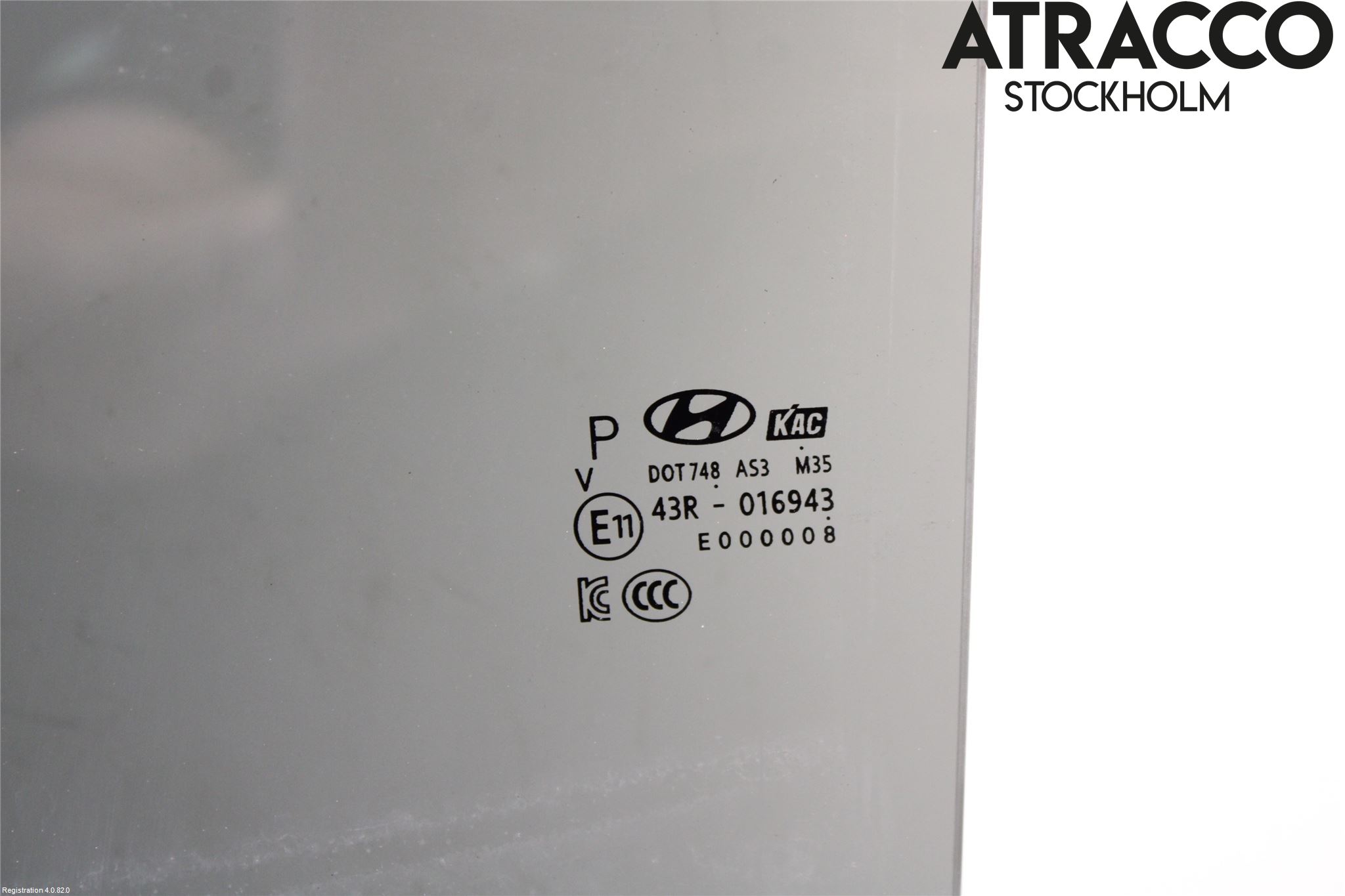 Hyundai KONA/ELECTRIC OS 18-23 Dörruta Bak Vänster