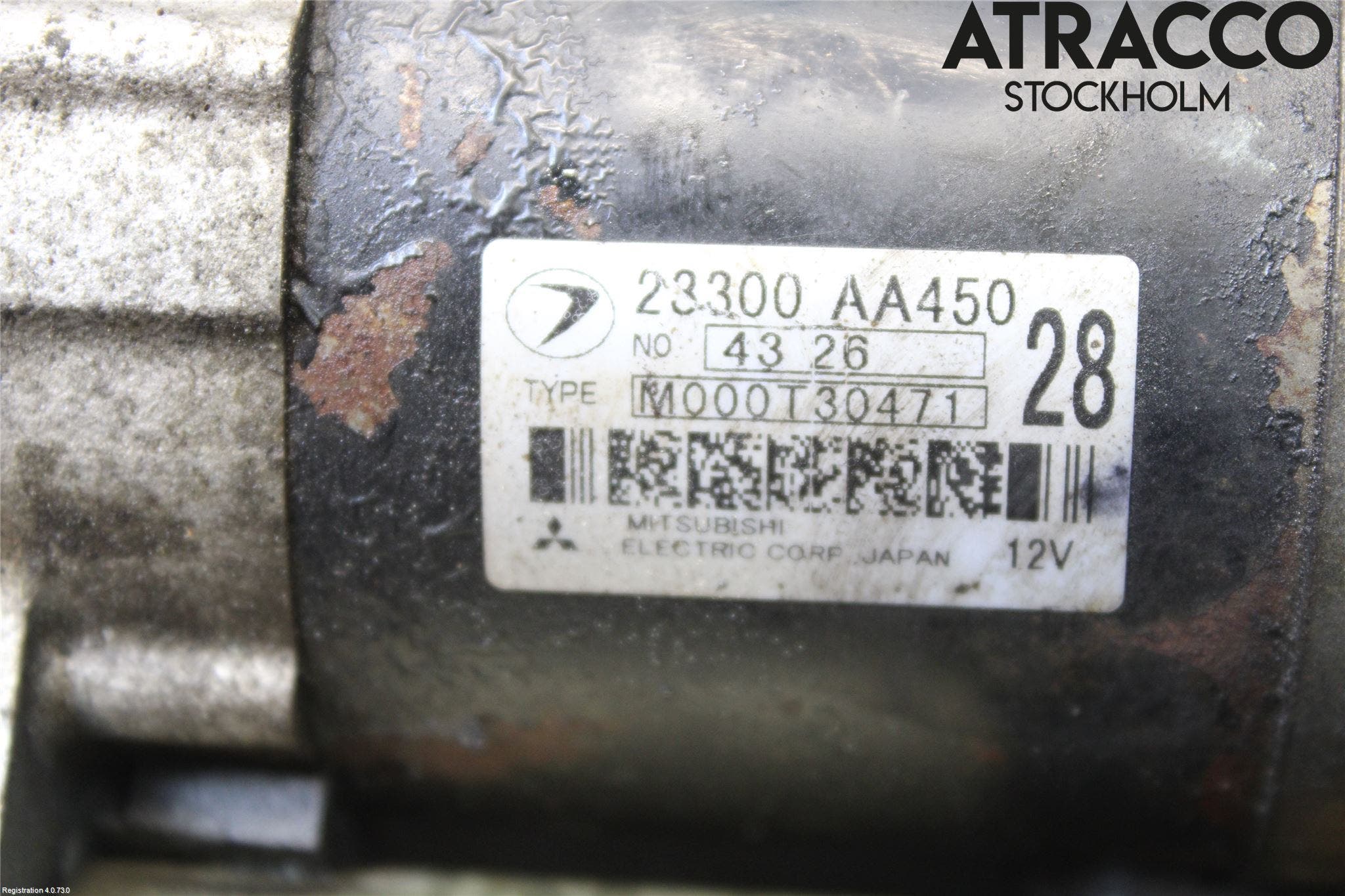 Subaru LEGACY 04-06 Startmotor