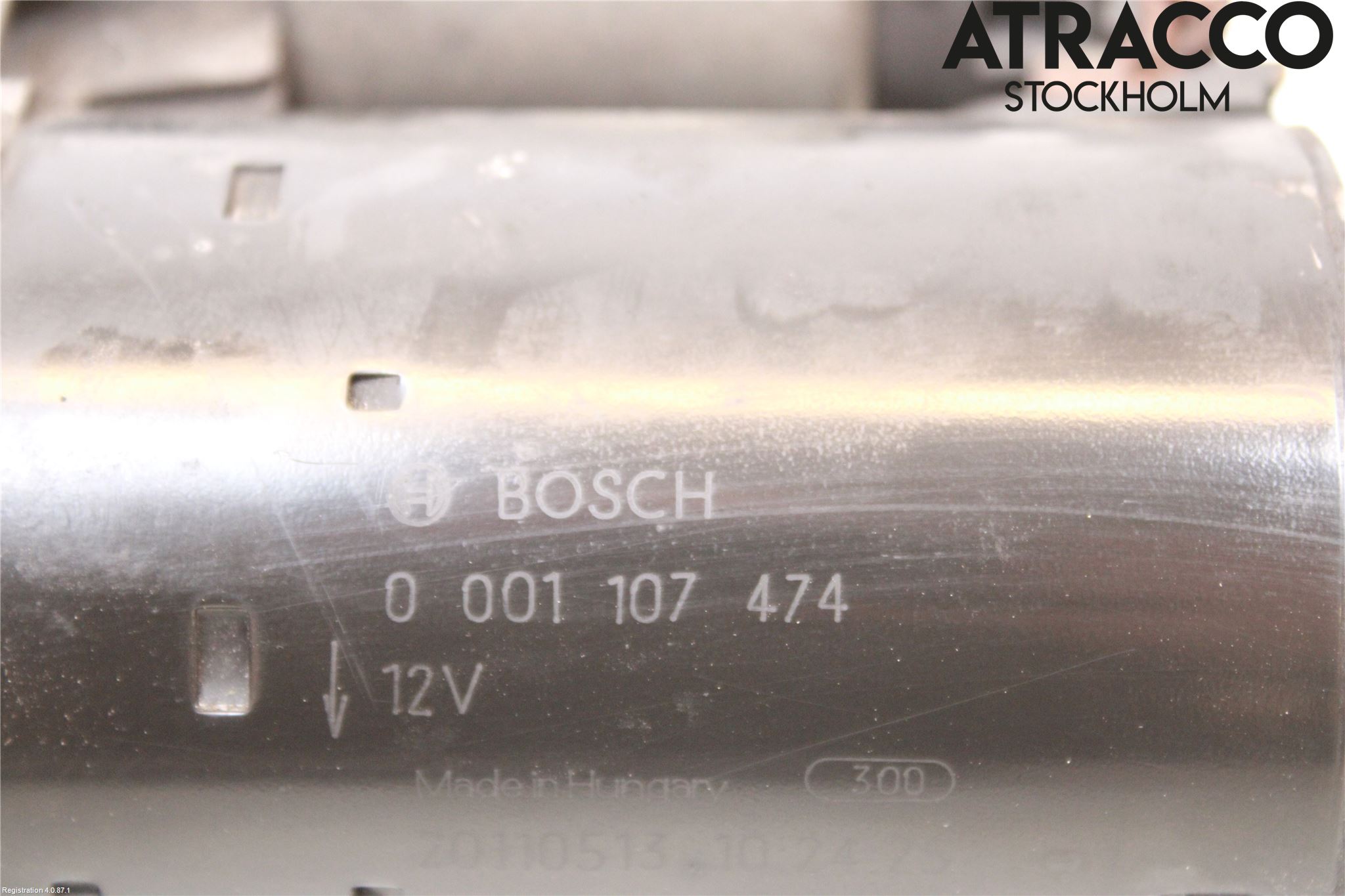 Mopedbil Microcar MICROCAR Startmotor Diesel