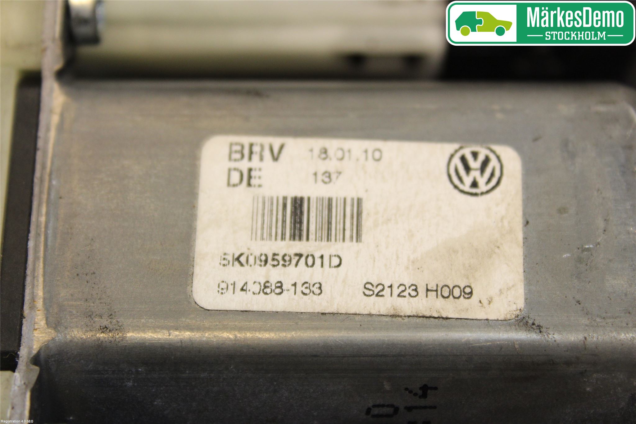 Volkswagen VW GOLF VI 09-13 Fönsterhissmotor
