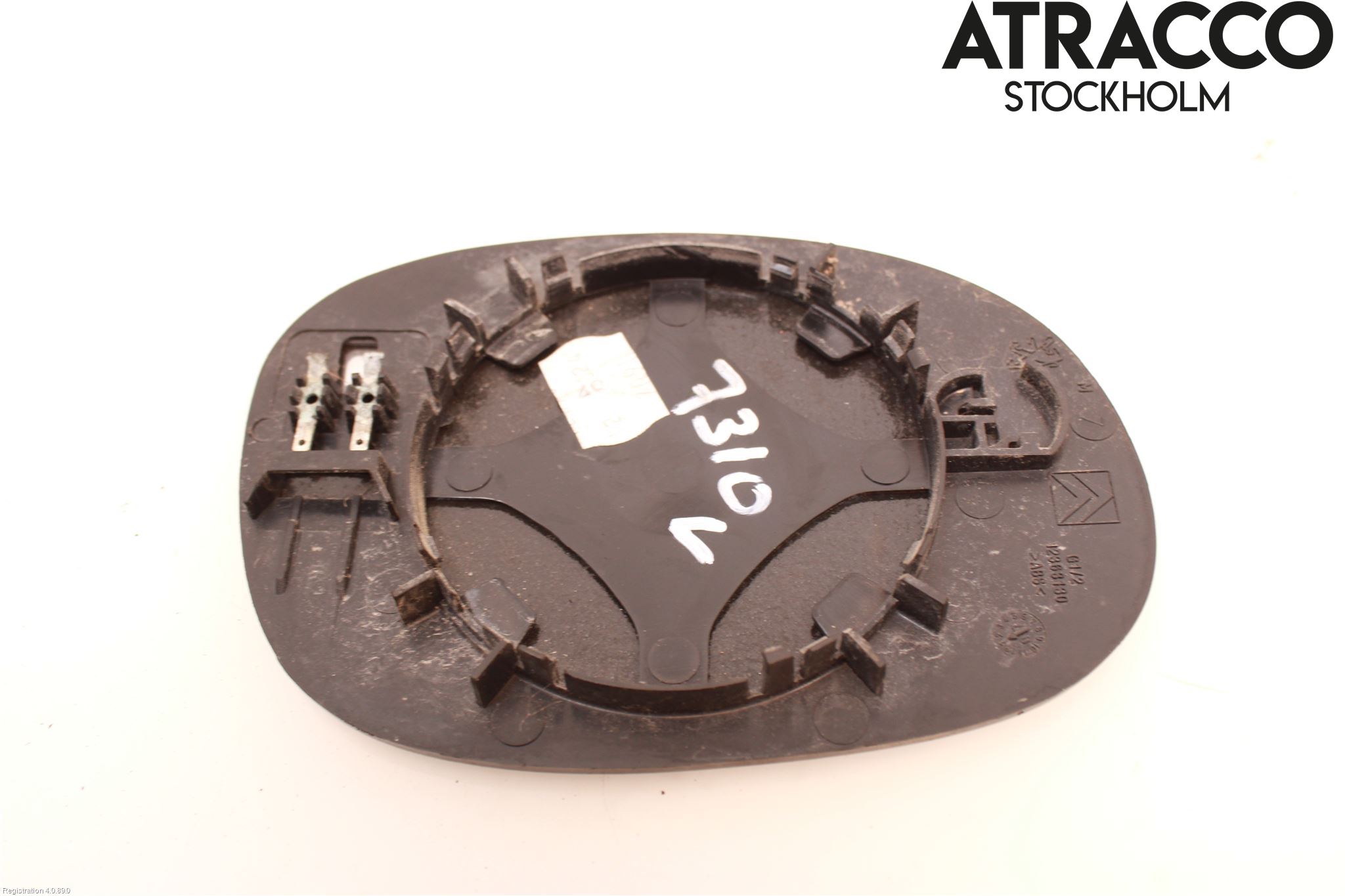 Citroen C3 05-10 Spegelglas Vä