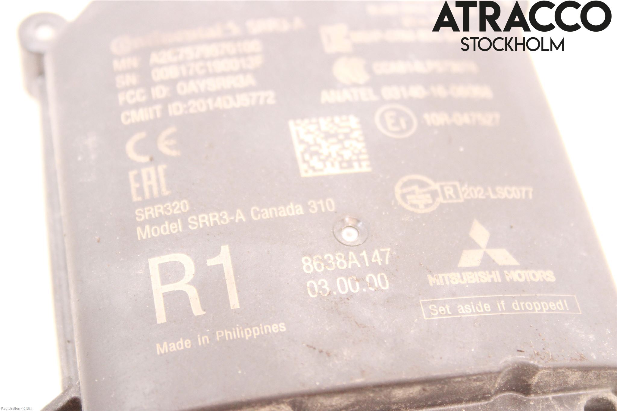 Mitsubishi OUTLANDER 13-21 Sensor Aktivt Kollisionsskydd