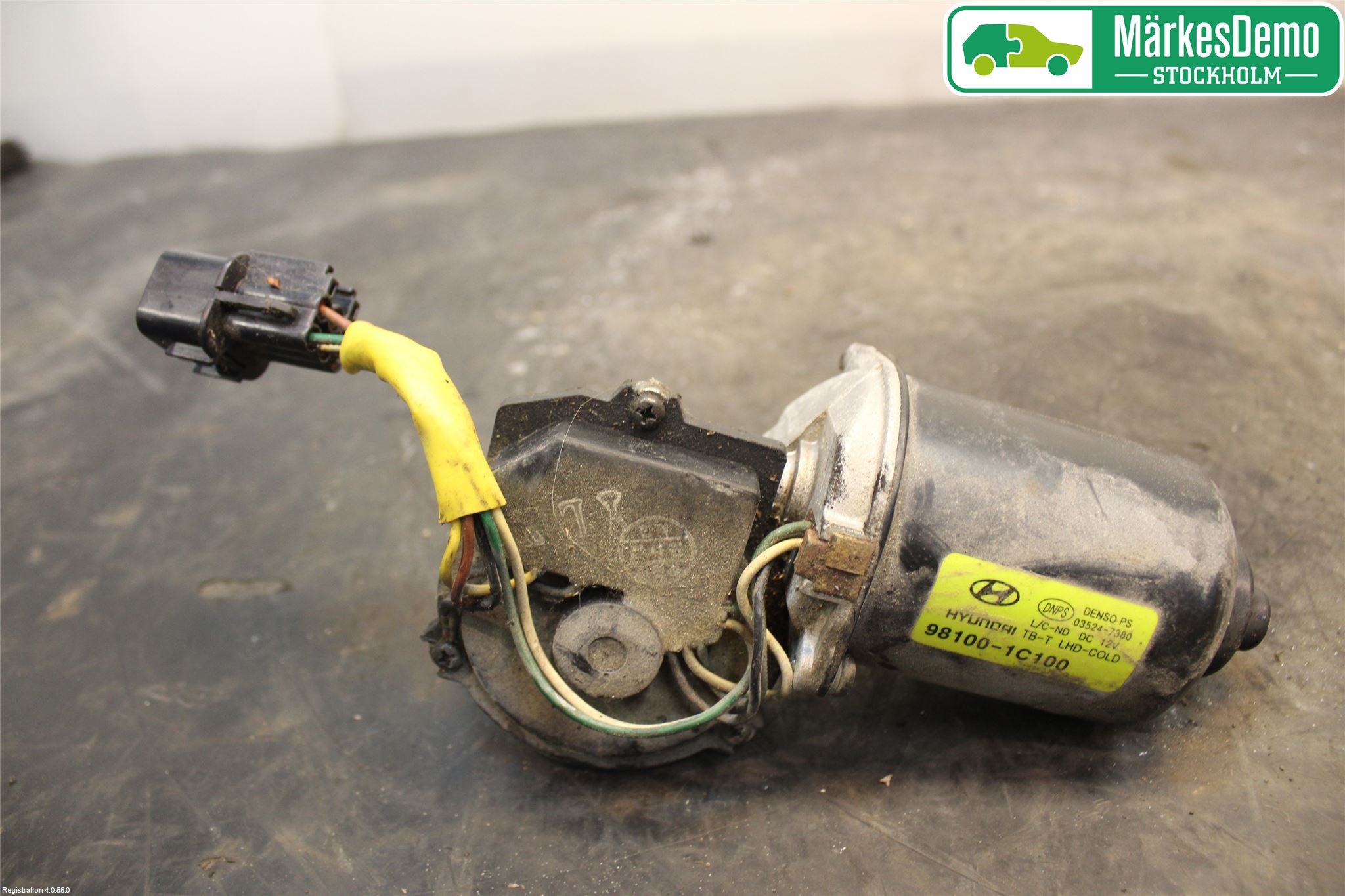 Hyundai GETZ Torkarmotor Vindruta