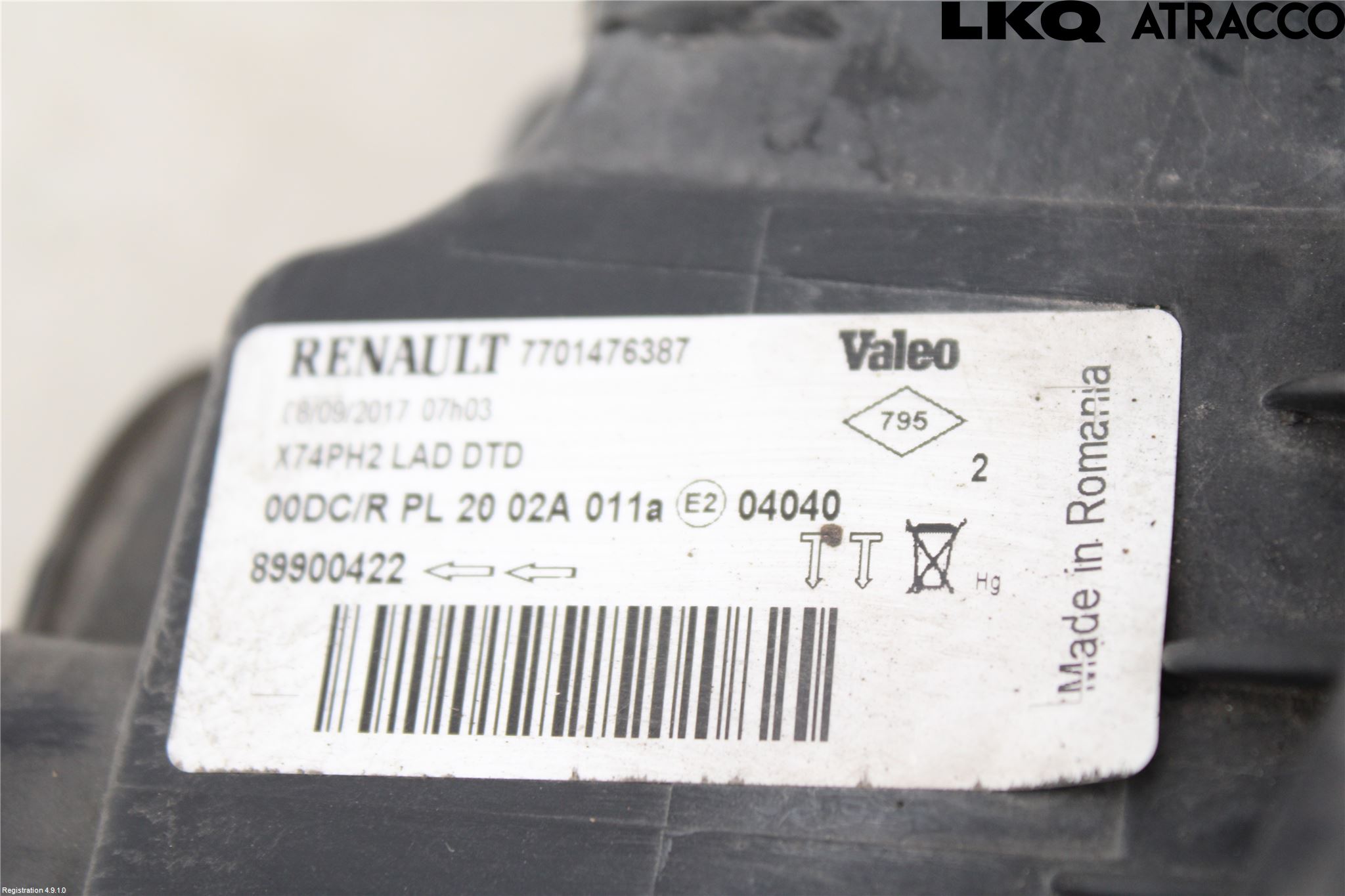 Seat IBIZA IV 08-16 Strålkastare Höger