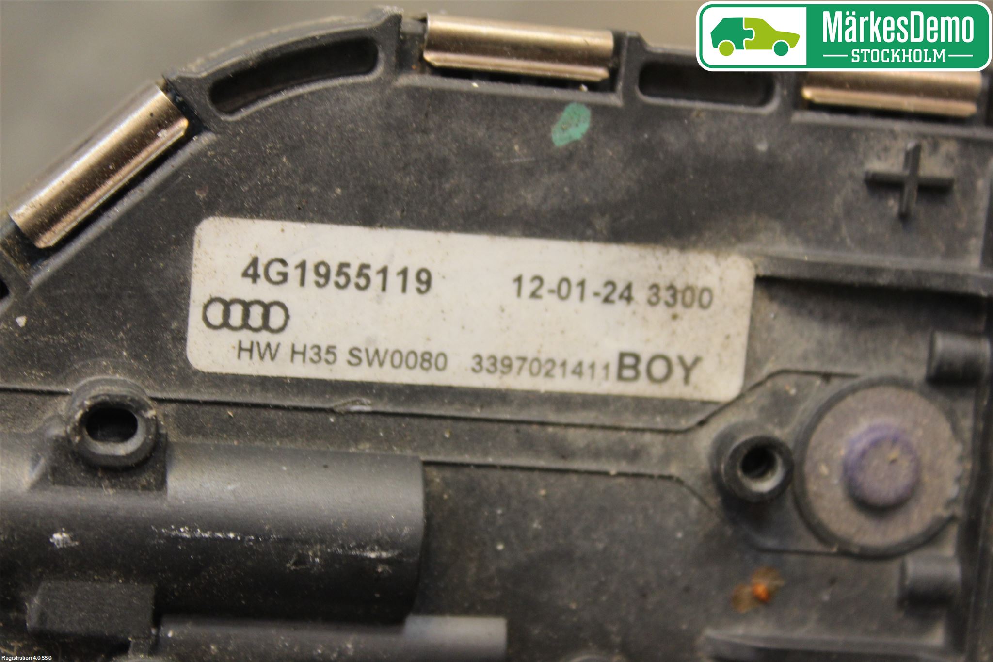Audi A6/S6 4G 11-18 Torkarmotor Vindruta
