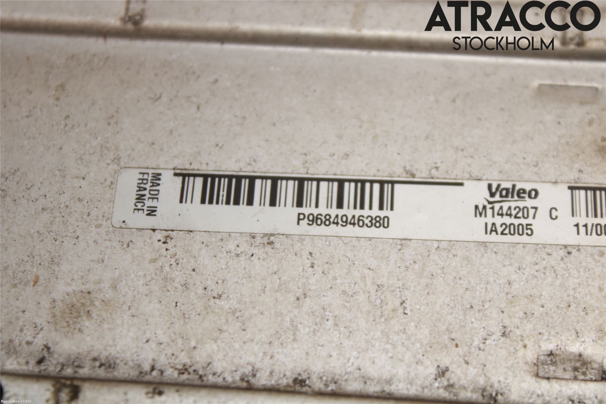 Citroen C5 08-17 Laddluft-Intercooler Kyl