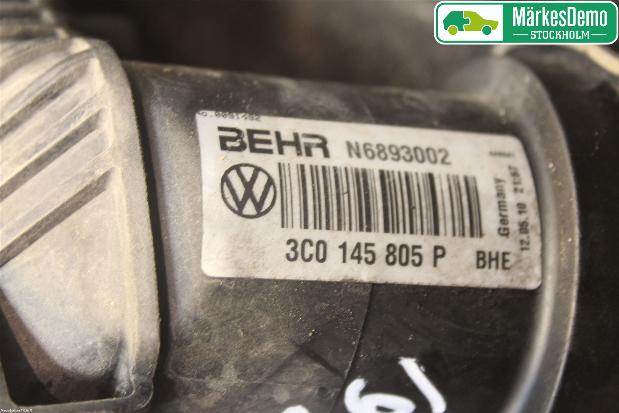 Volkswagen VW PASSAT 05-11 Laddluft-Intercooler Kyl