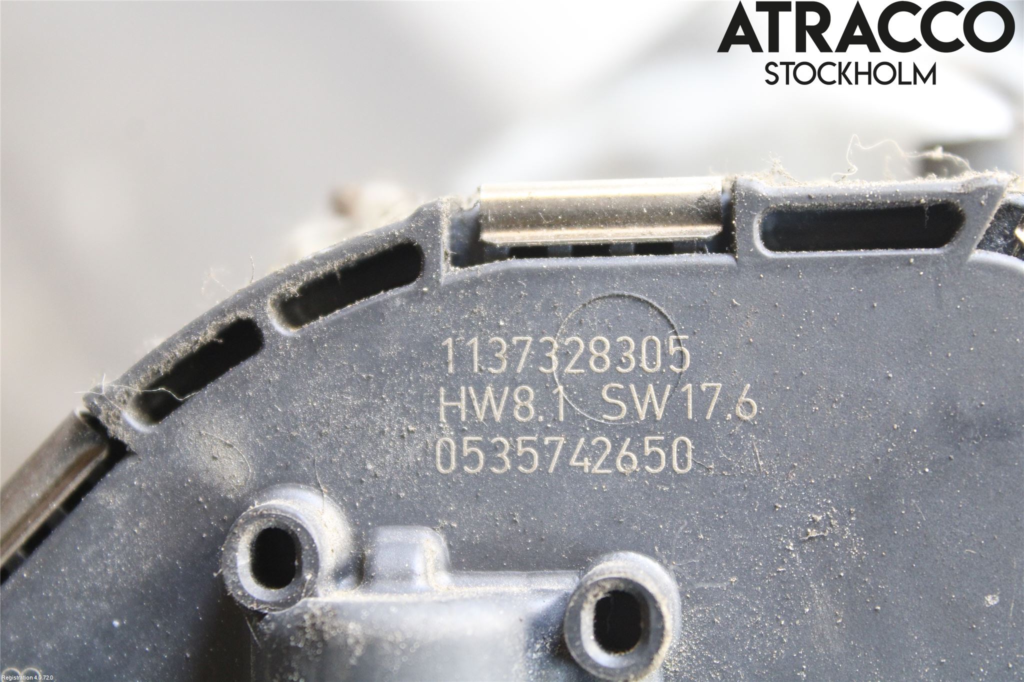 Peugeot 407 Torkarmotor Vindruta