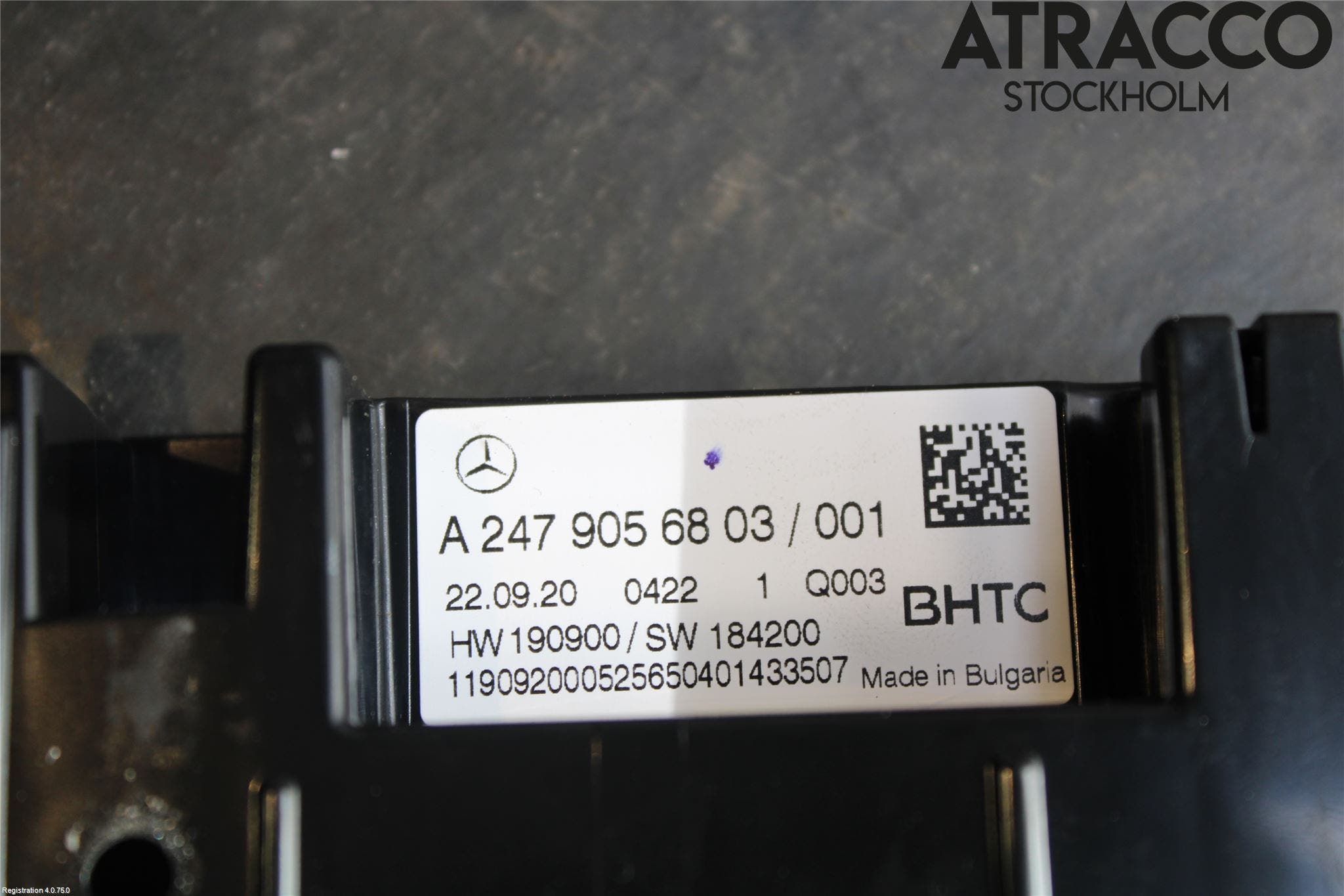 Mercedes-Benz MB A-KLASS (W177) 18- Ac Styrenhet Ac Manöveren