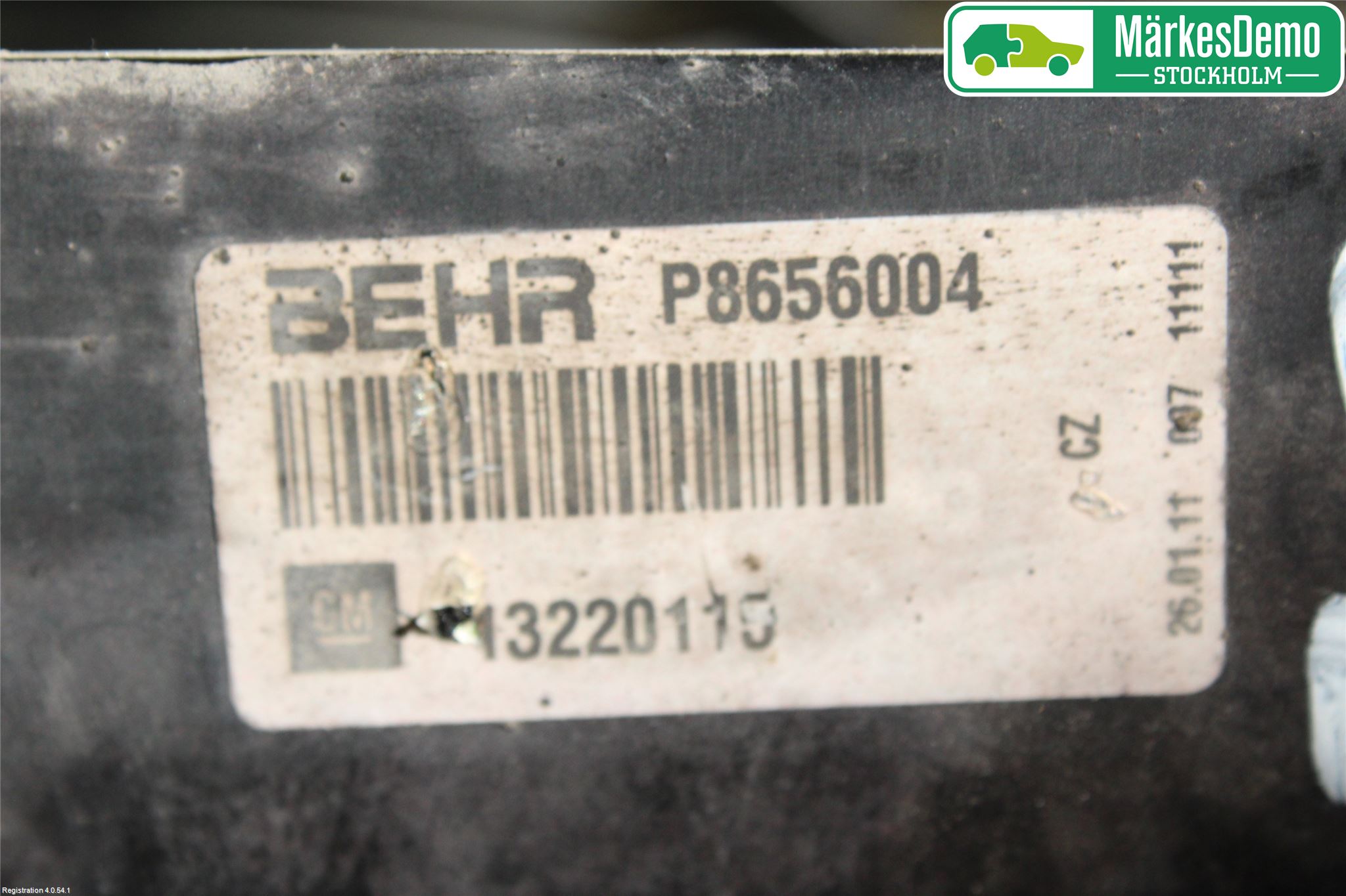 Saab 9-5 10-12 Kylfläkt El