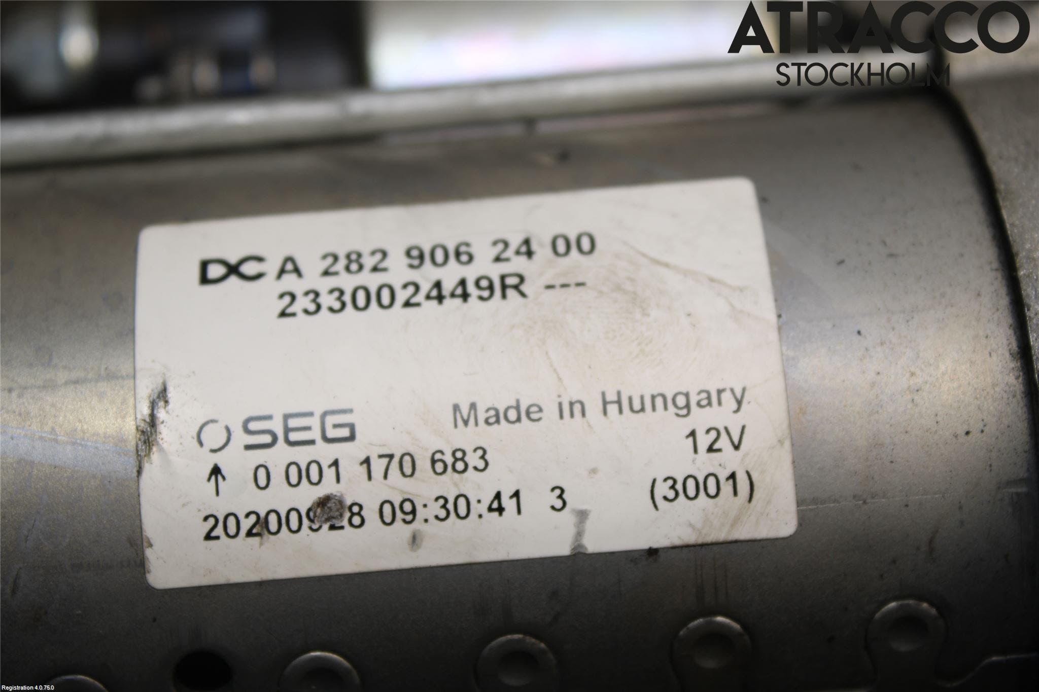 Mercedes-Benz MB A-KLASS (W177) 18- Startmotor