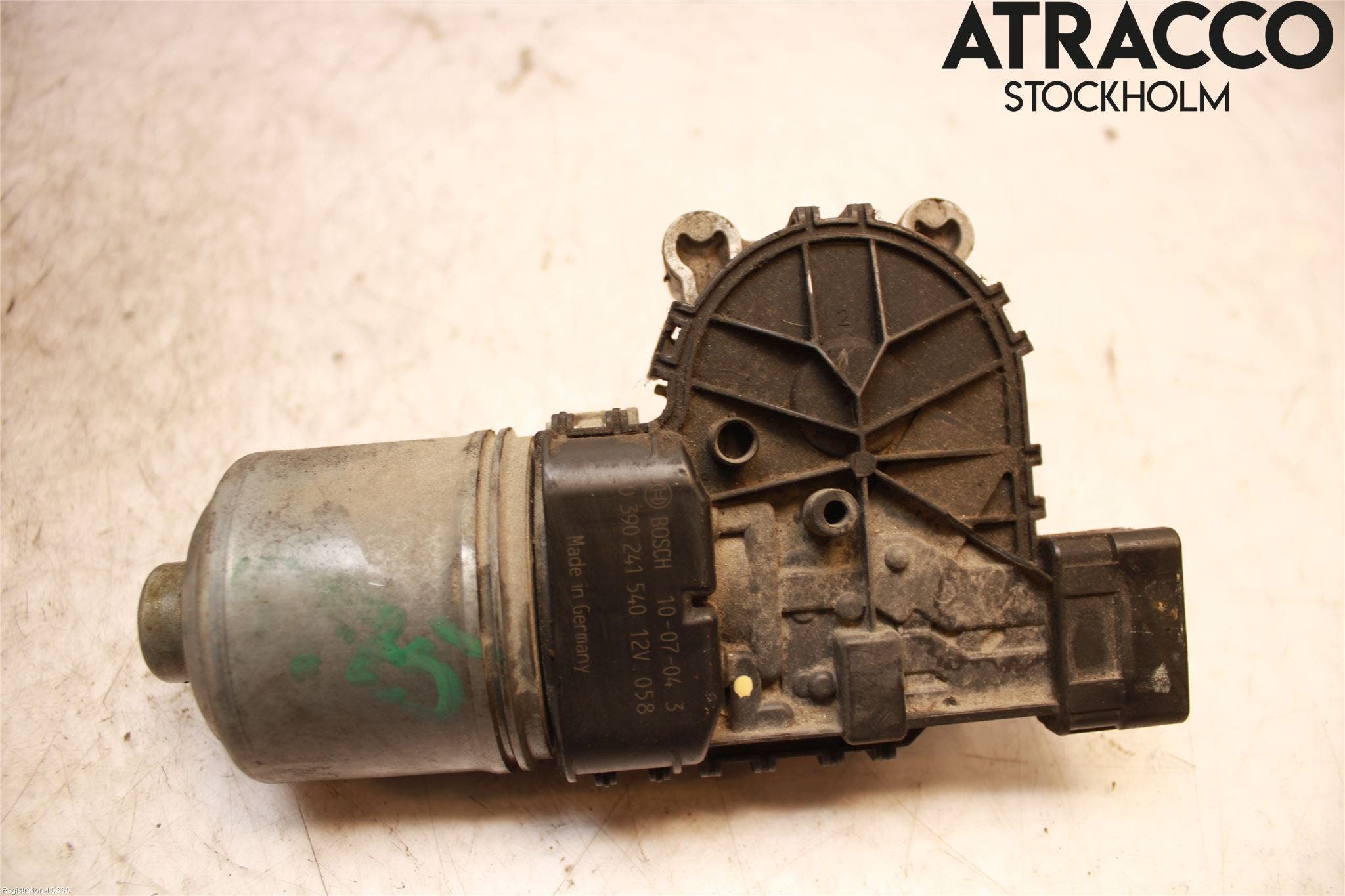 Peugeot 207 Torkarmotor Vindruta